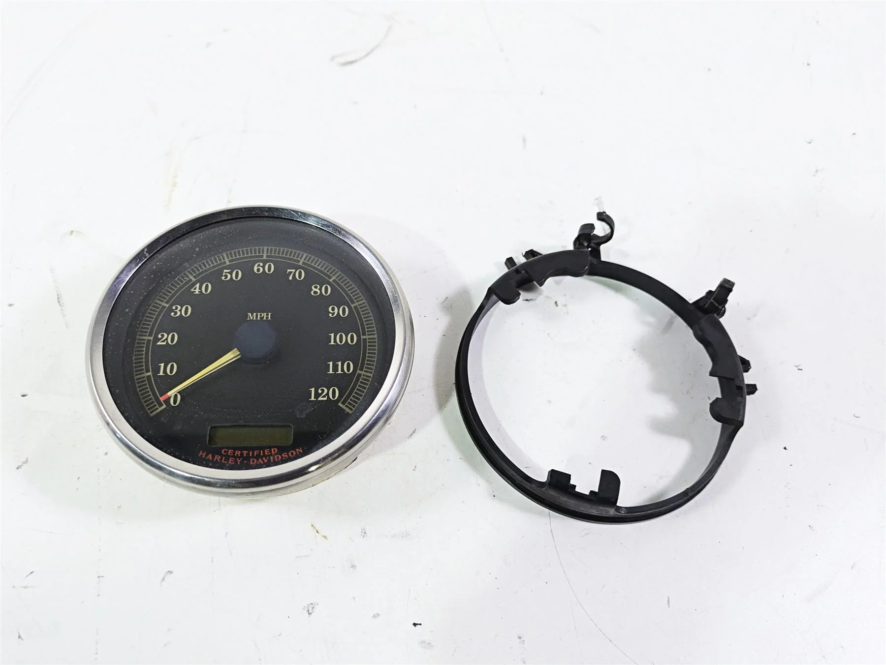 2004 Harley FLSTCI Softail Heritage Speedometer Gauge Instrument 75K 67410-04