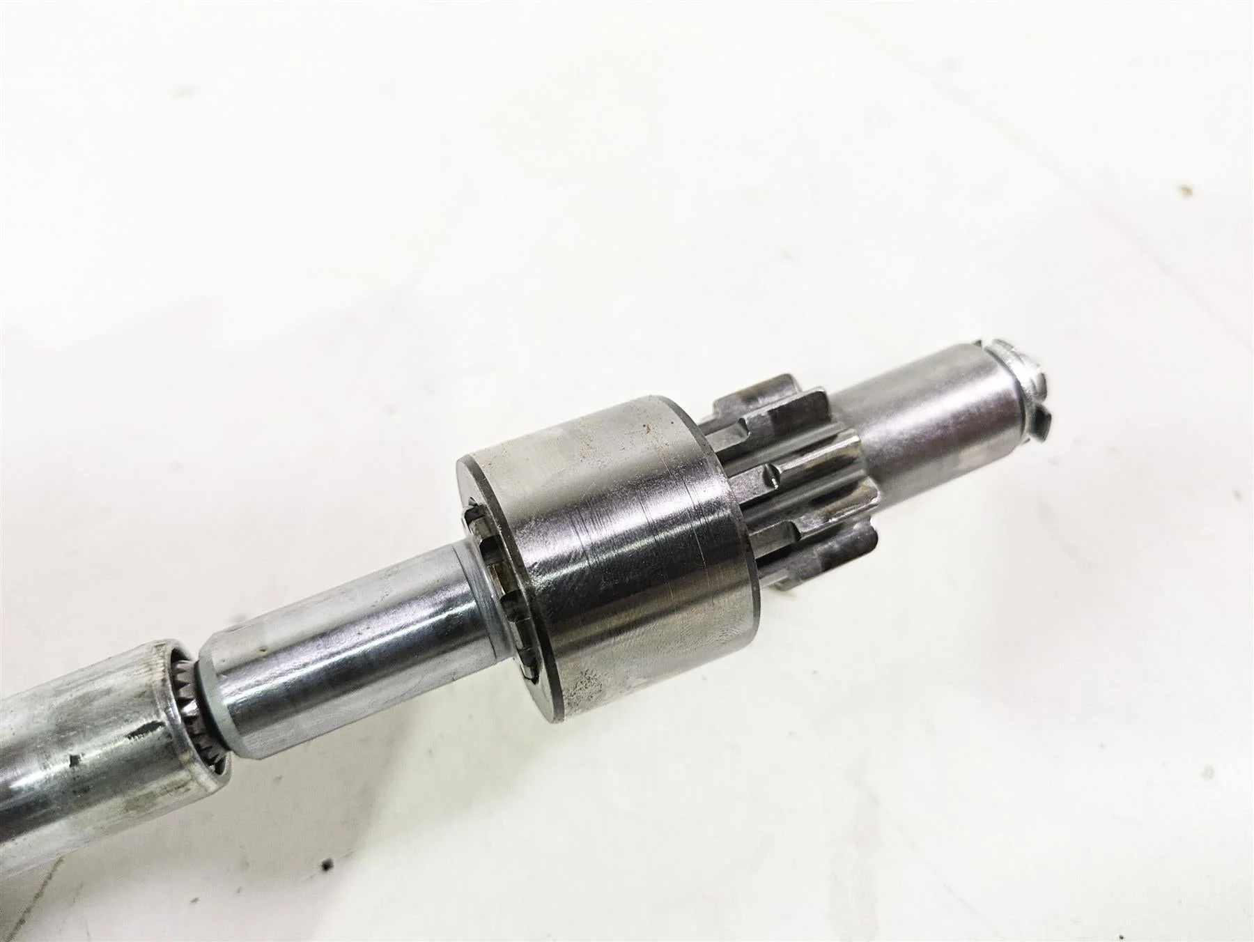2004 Harley Softail FLSTF Fat Boy Engine Starter Motor + Cover 31612-09 - Image 7