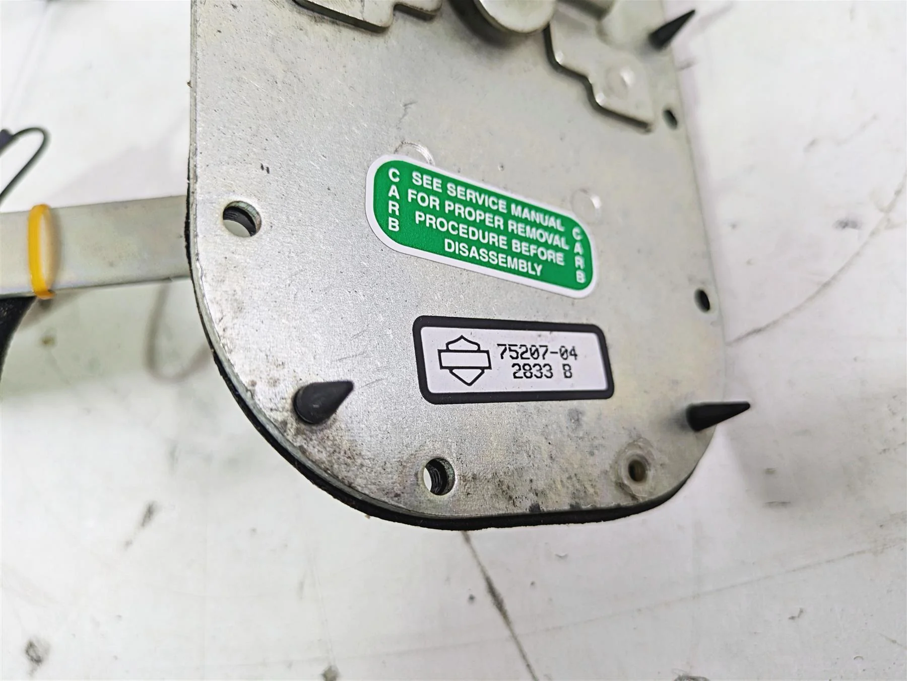 2004 Harley Softail FLSTF Fat Boy Fuel Gas Petrol Tank Level Sender 75207-04A - Image 6