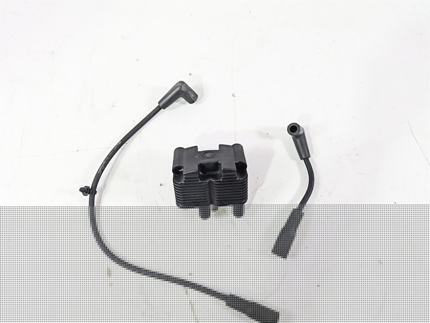 2004 Harley Softail FLSTF Fat Boy Ignition Coil + Wires & Plugs Set 31655-99 - Image 4