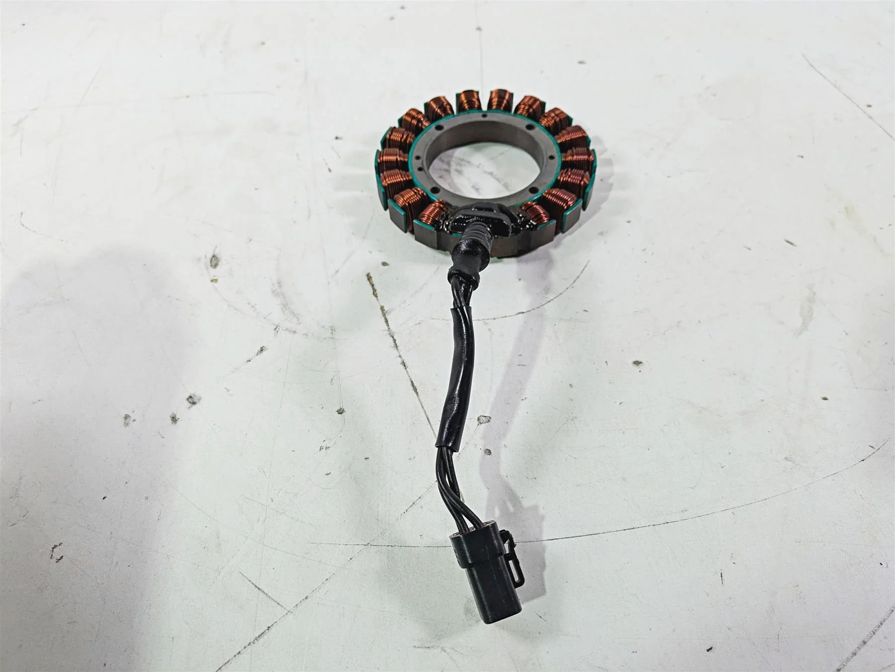 2004 Harley Softail FLSTF Fat Boy Ignition Stator Alternator 30017-01B - Image 6