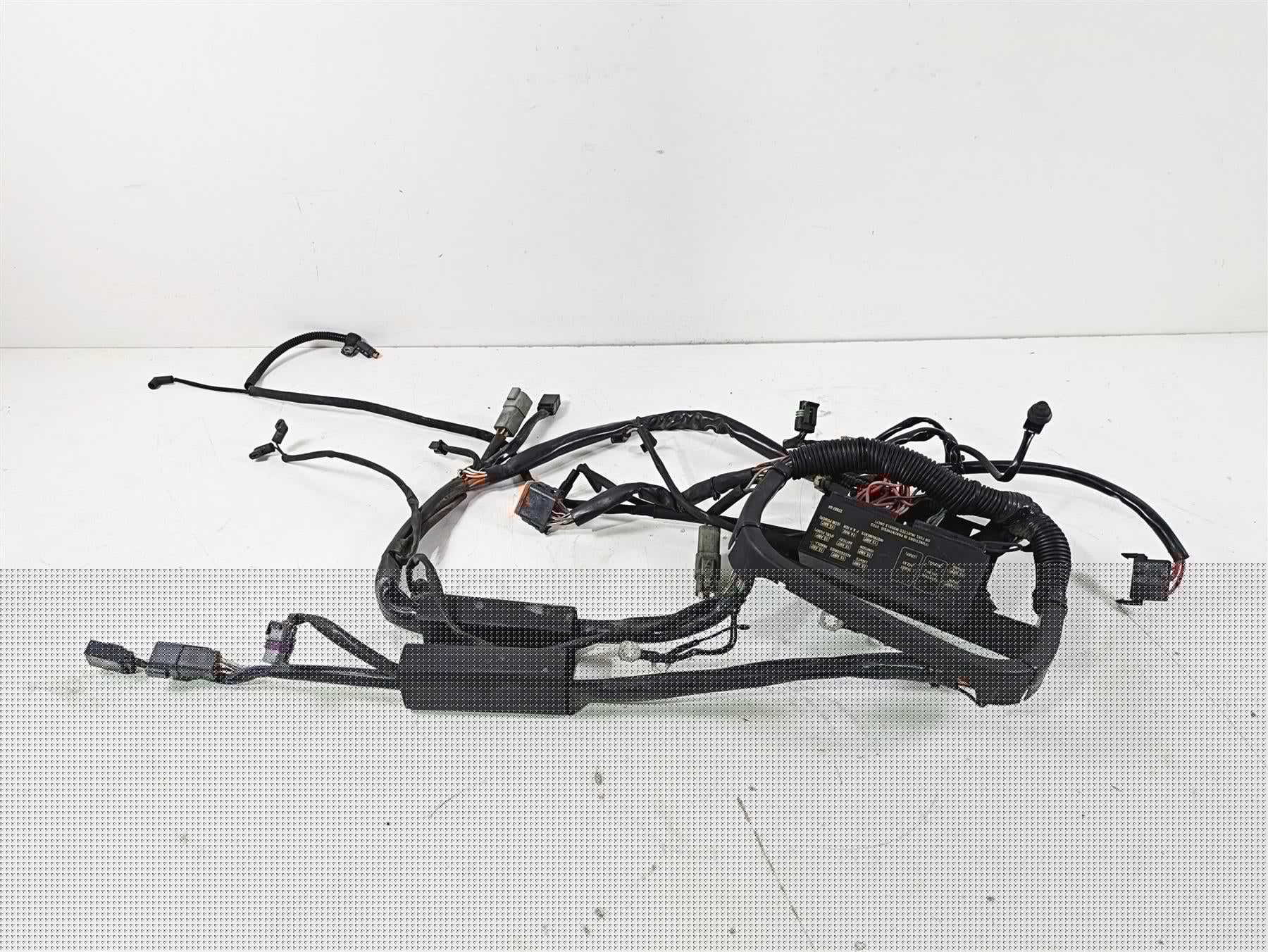 2004 Harley Softail FLSTF Fat Boy Main Wiring Harness Carb - No Cuts 70216-04A
