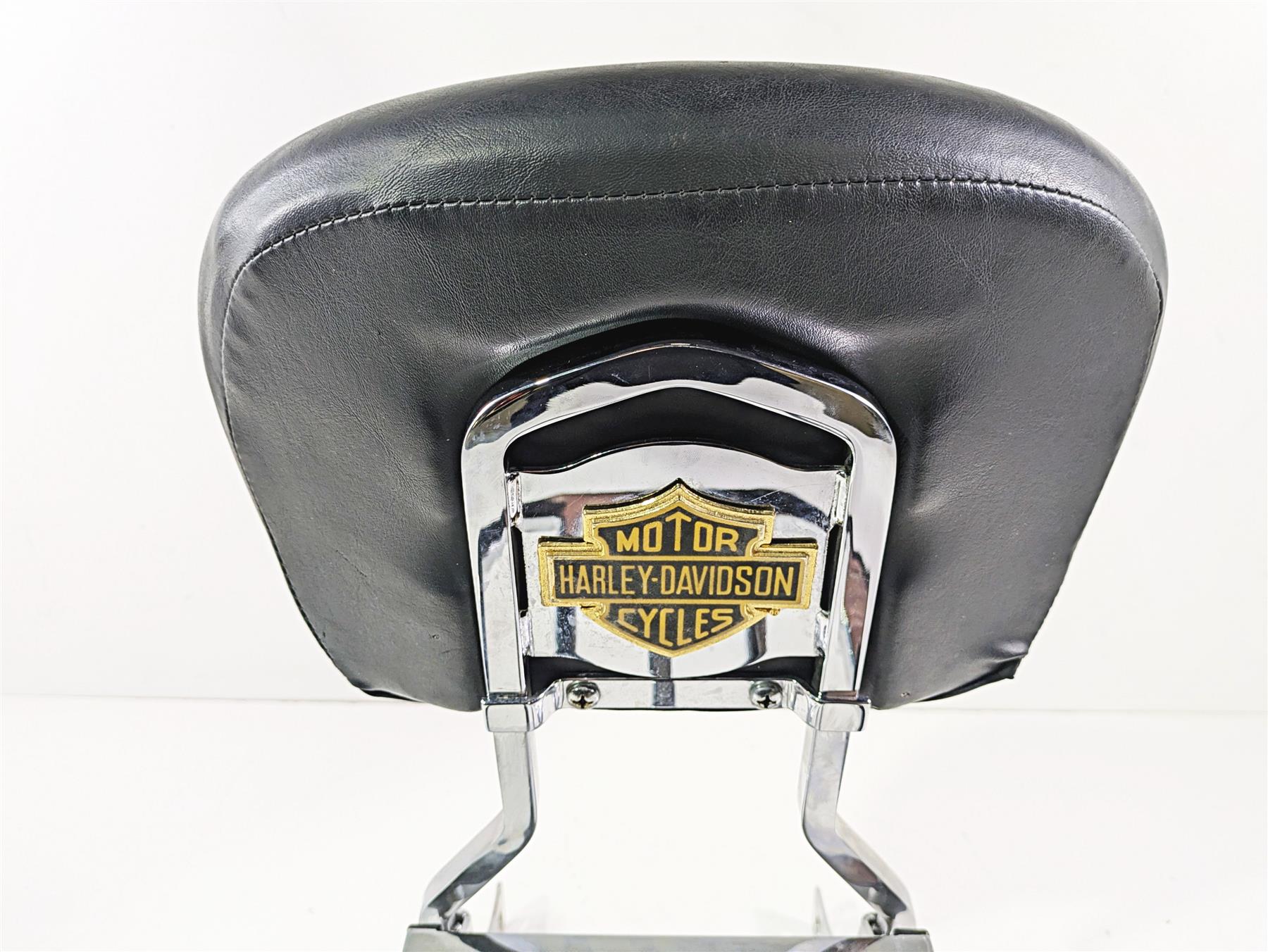 2004 Harley Softail FLSTF Fat Boy Passenger Sissybar Backrest 6 Pack Rack - Image 6