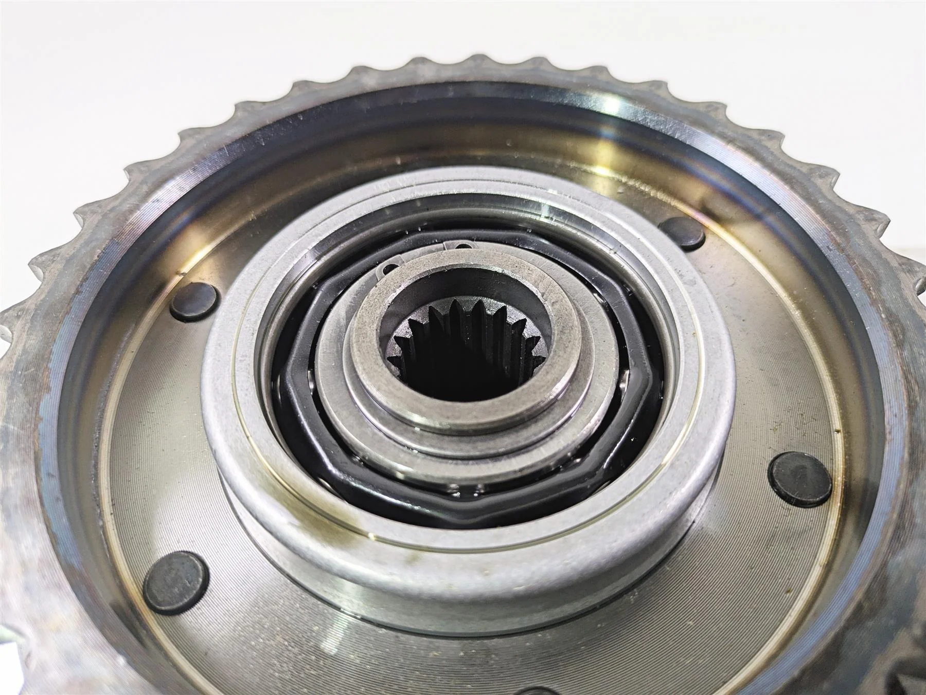2004 Harley Softail FLSTF Fat Boy Primary Drive Clutch Kit  37802-04A - Image 6