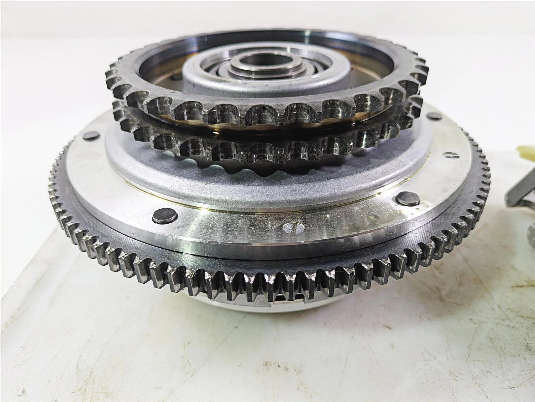 2004 Harley Softail FLSTF Fat Boy Primary Drive Clutch Kit  37802-04A - Image 7