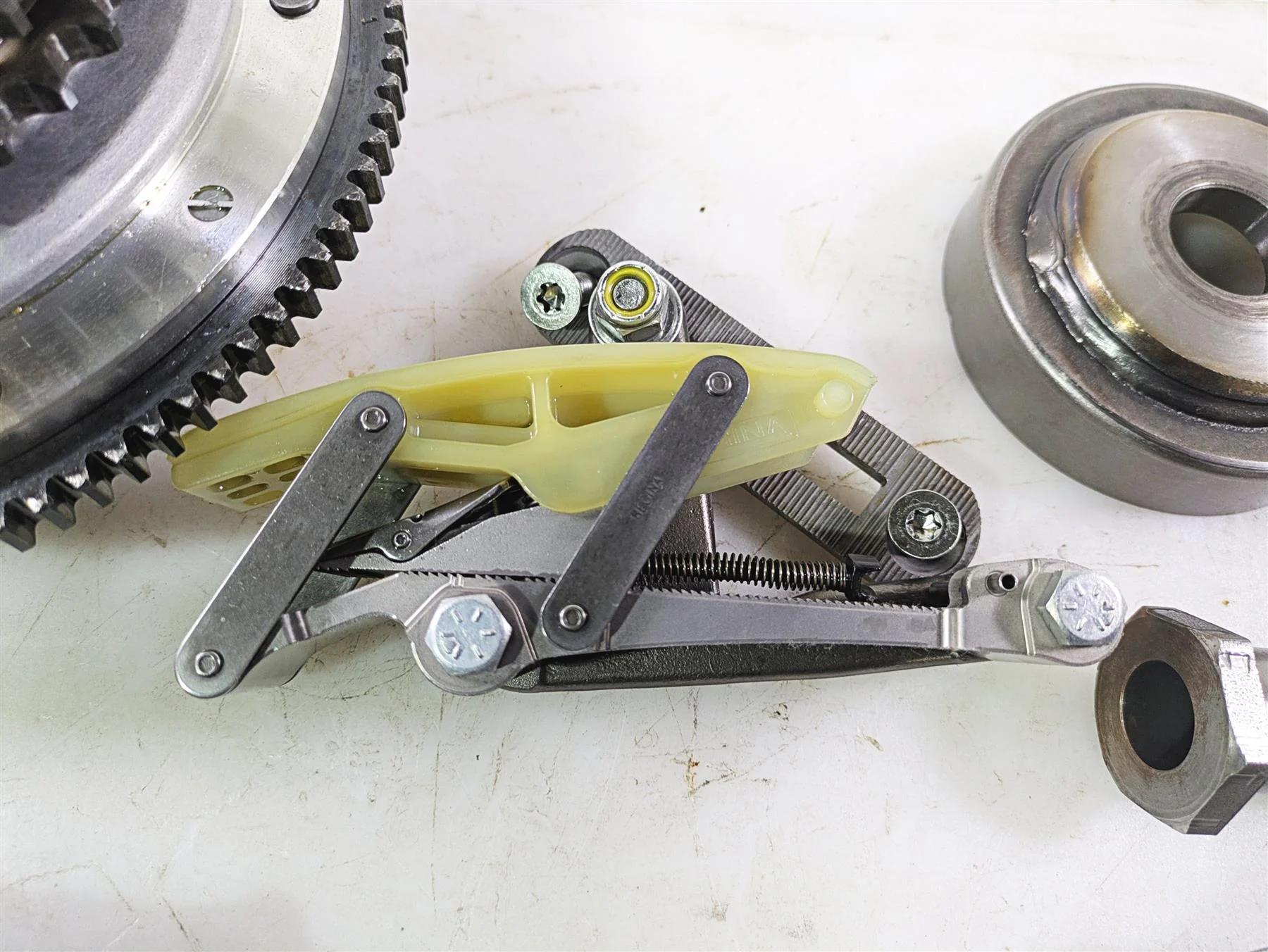 2004 Harley Softail FLSTF Fat Boy Primary Drive Clutch Kit  37802-04A - Image 8