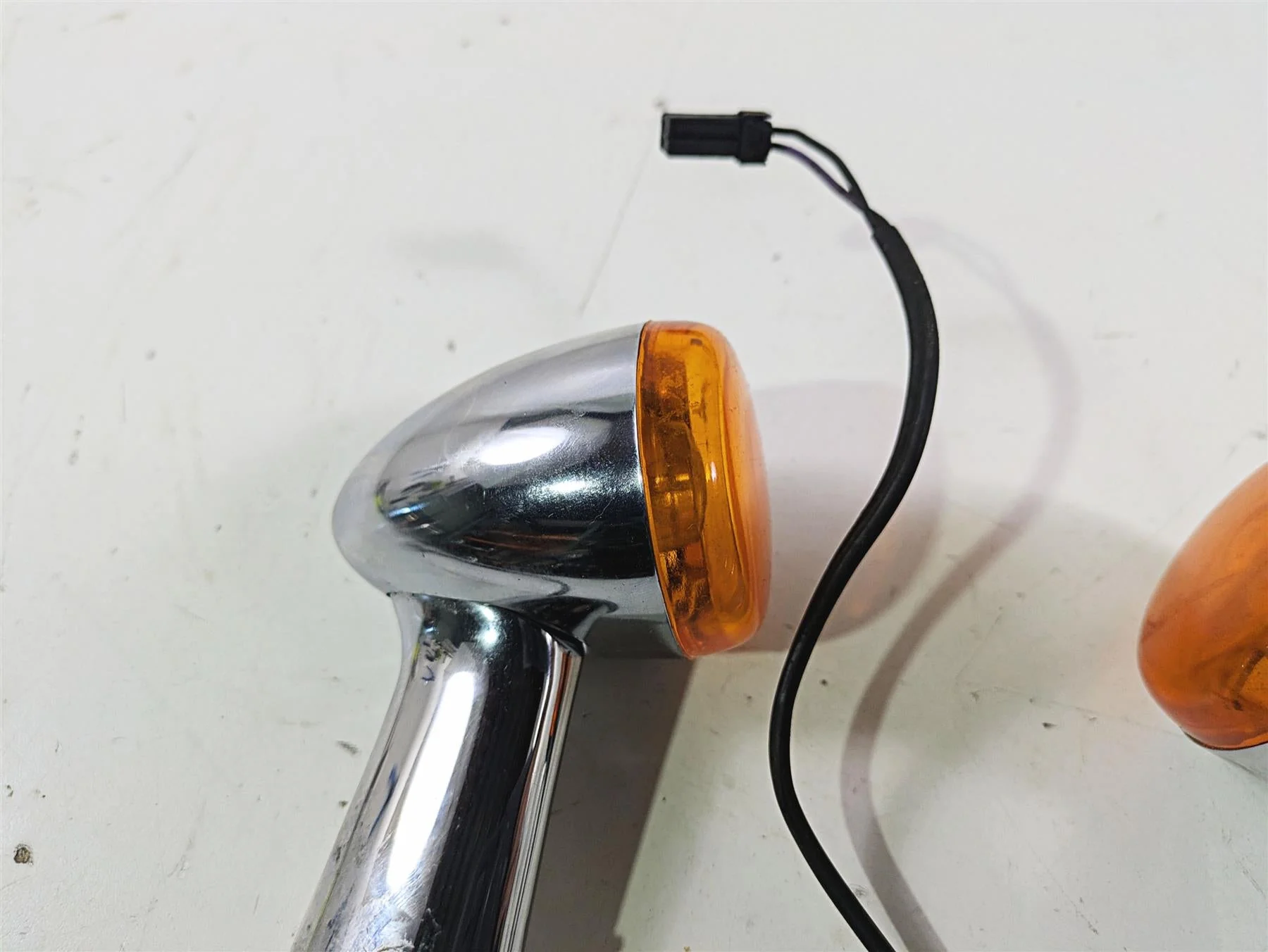 2004 Harley Softail FLSTF Fat Boy Rear Blinker Turn Singnal Set 68977-00 - Image 10