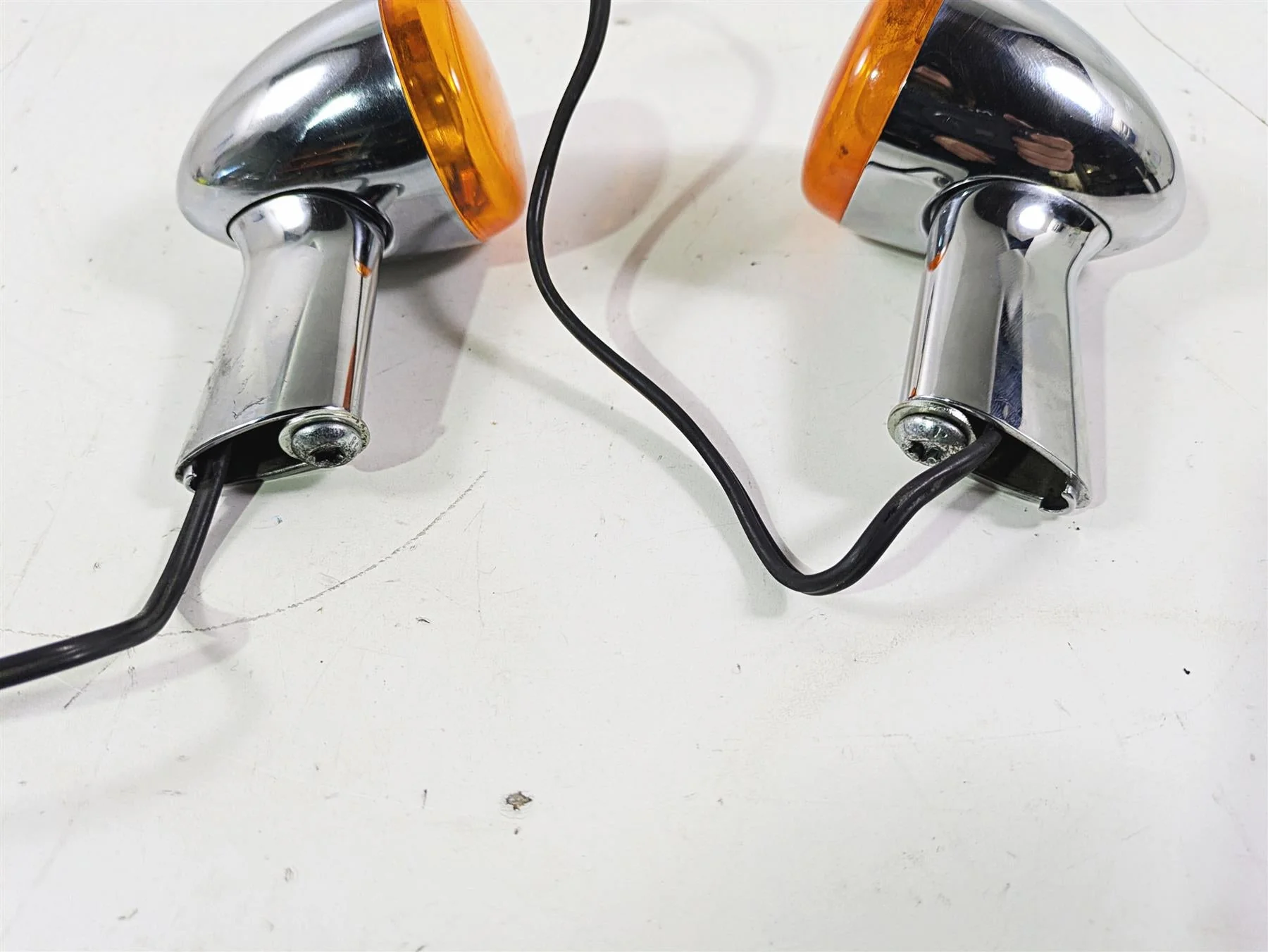 2004 Harley Softail FLSTF Fat Boy Rear Blinker Turn Singnal Set 68977-00 - Image 8