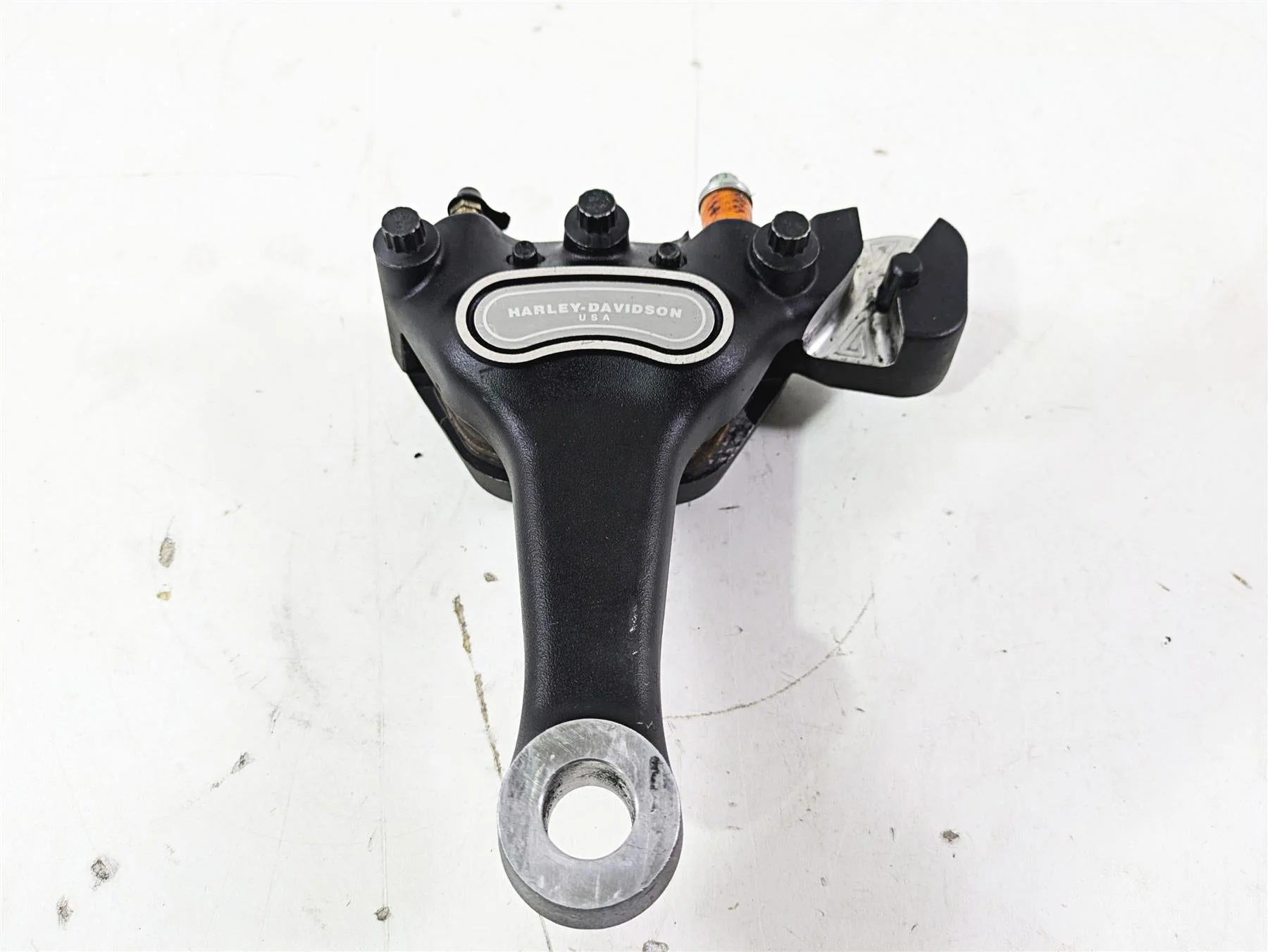 2004 Harley Softail FLSTF Fat Boy Rear Brake Caliper 44016-00D
