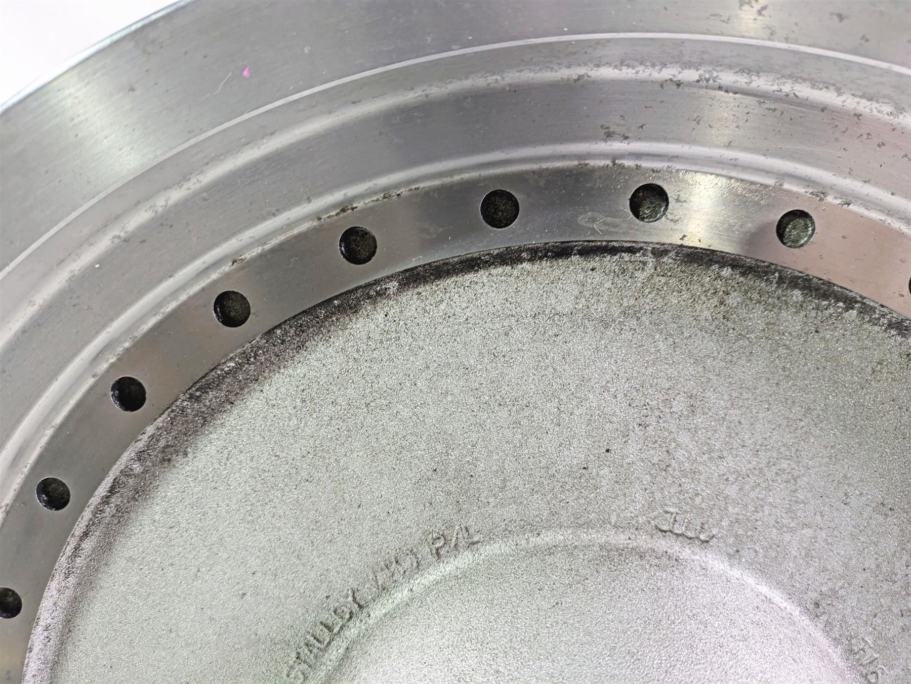2004 Harley Softail FLSTF Fat Boy Straight 16x3 Solid Rear Wheel Rim 41092-03 - Image 7