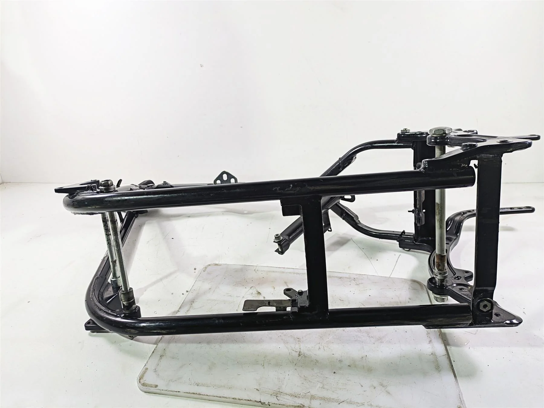 2004 Harley Softail FLSTF Fat Boy Straight Main Frame Chassis With Salvage Texas Title 47008-00C - Image 12
