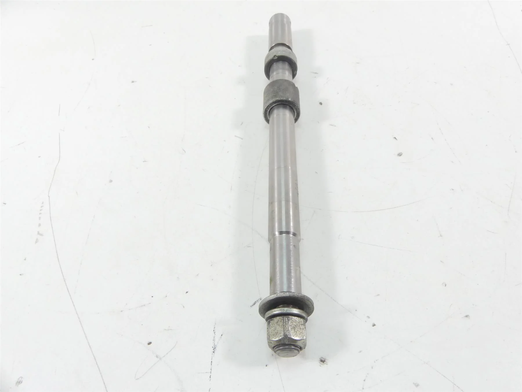 2004 Harley Softail FLSTFI Fat Boy Front Axle Wheel Spindle 3/4" 41584-86A - Image 3