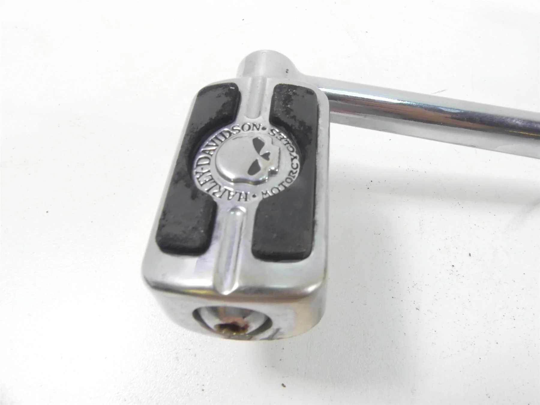 2004 Harley Softail FLSTFI Fat Boy Front Left Shifter Shift Lever Set 34689-04 - Image 11
