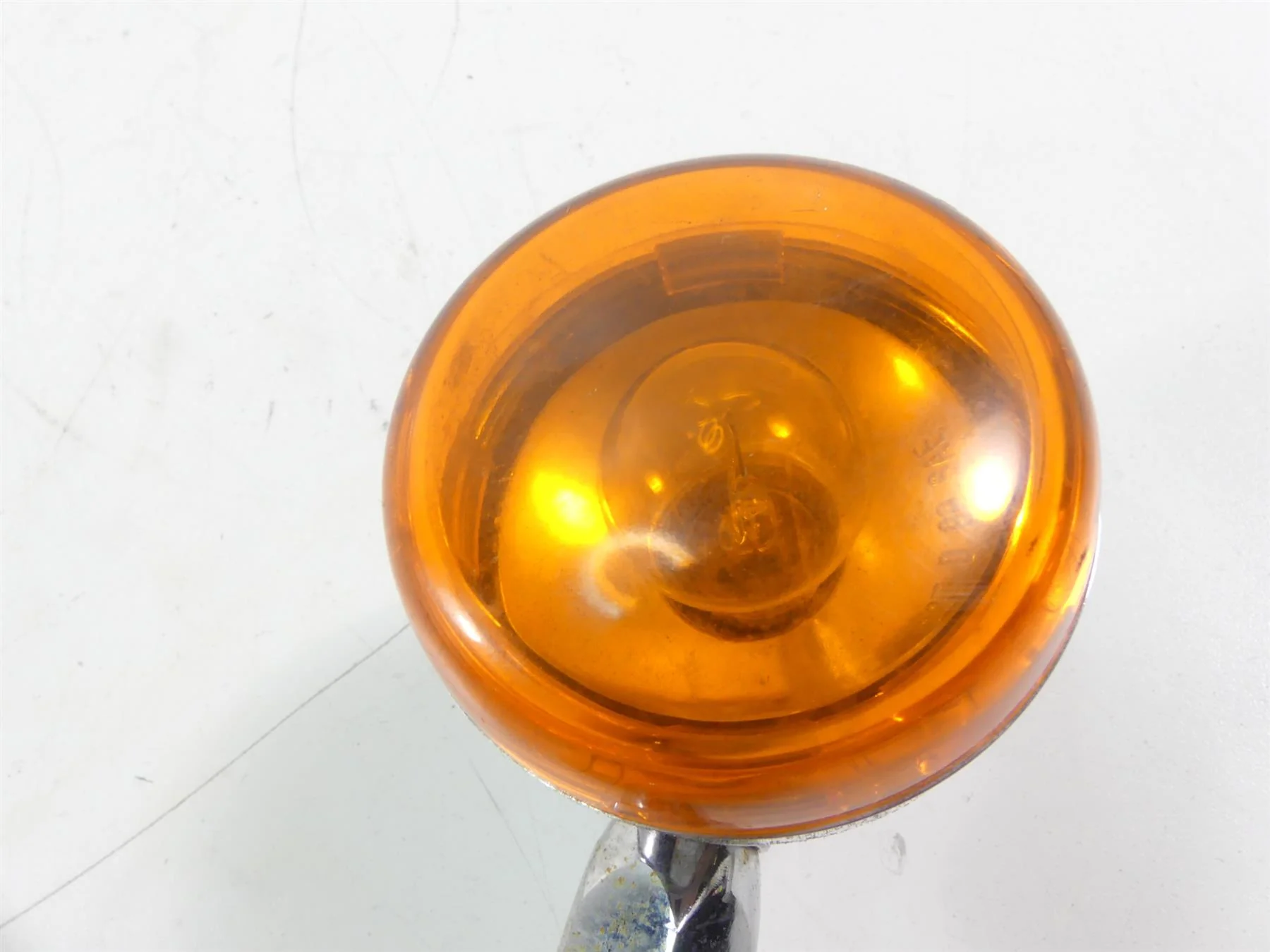 2004 Harley Softail FLSTFI Fat Boy Left Rear Chrome Blinker - Read 68977-00 - Image 8