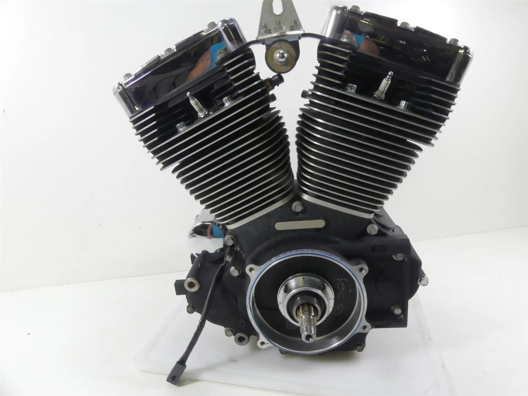 2004 Harley Softail FLSTFI Fat Boy Running 88 Engine Motor -31K - Video 16142-04 - Image 4