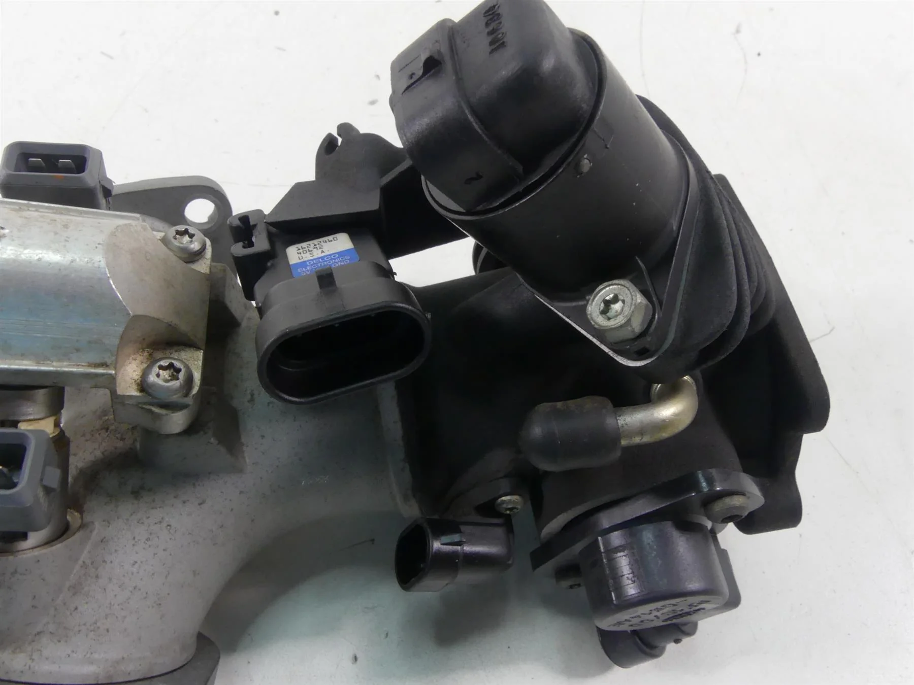 2004 Harley Softail FLSTFI Fat Boy Throttle Body Bodies Fuel Injector 27600-01A - Image 8