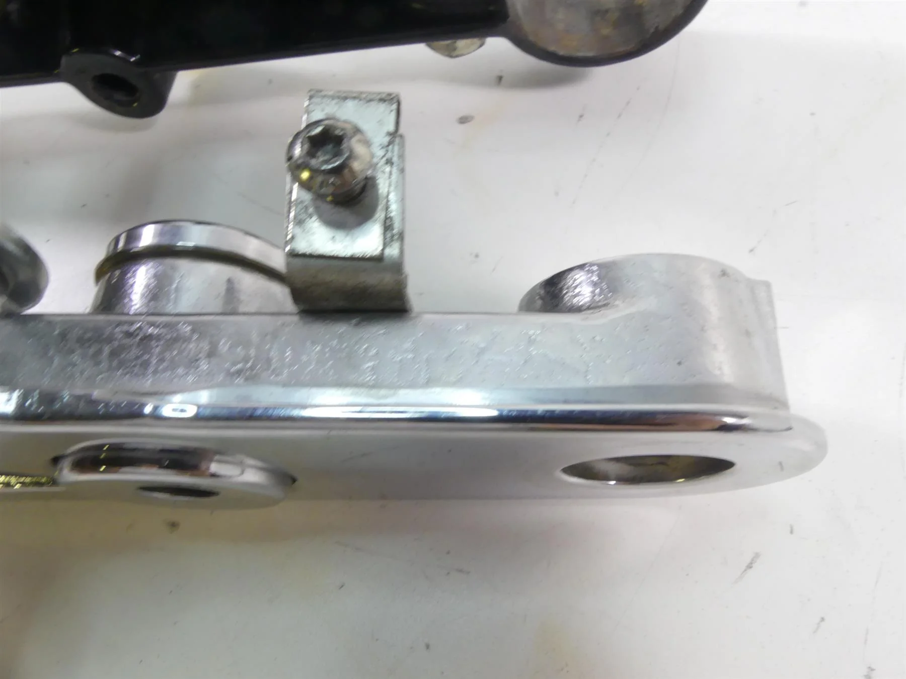 2004 Harley Softail FLSTFI Fat Boy Upper & Lower Triple Tree Set 41mm 45456-86B - Image 7