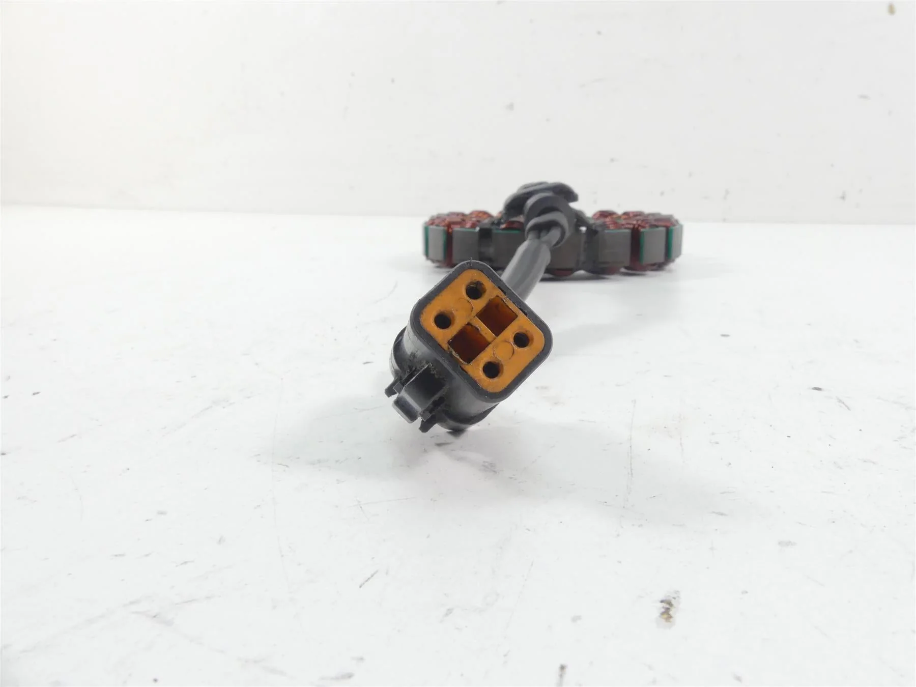 2004 Harley Softail FXSTD SE CVO Deuce Alternator Generator Stator 30017-01B - Image 3
