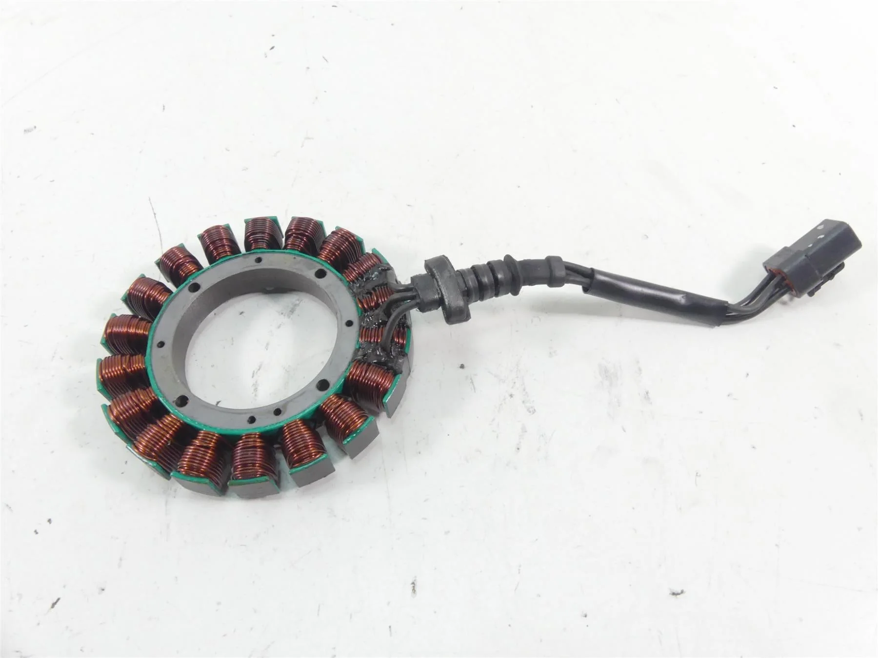 2004 Harley Softail FXSTD SE CVO Deuce Alternator Generator Stator 30017-01B - Image 5