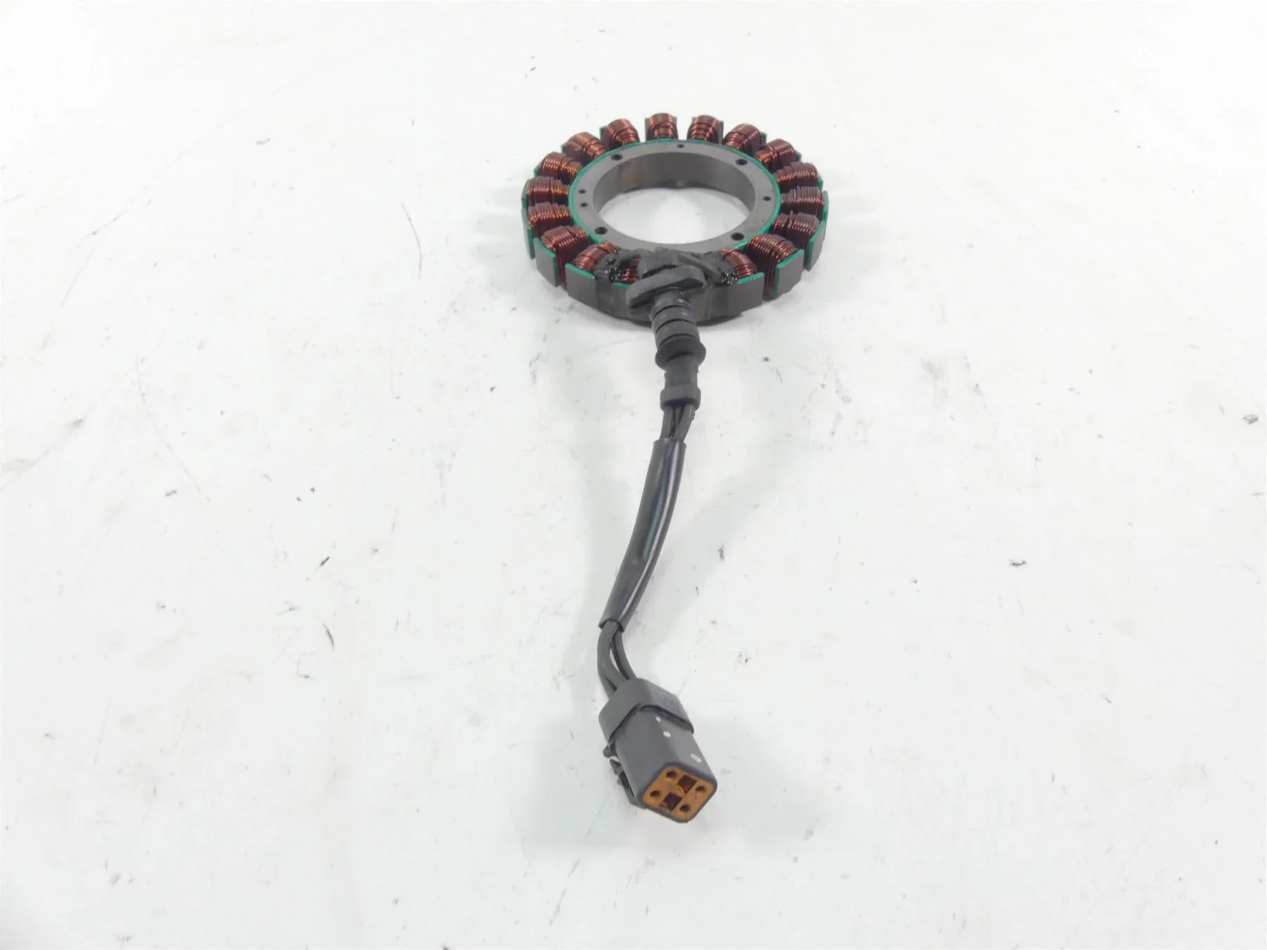 2004 Harley Softail FXSTD SE CVO Deuce Alternator Generator Stator 30017-01B - Image 6