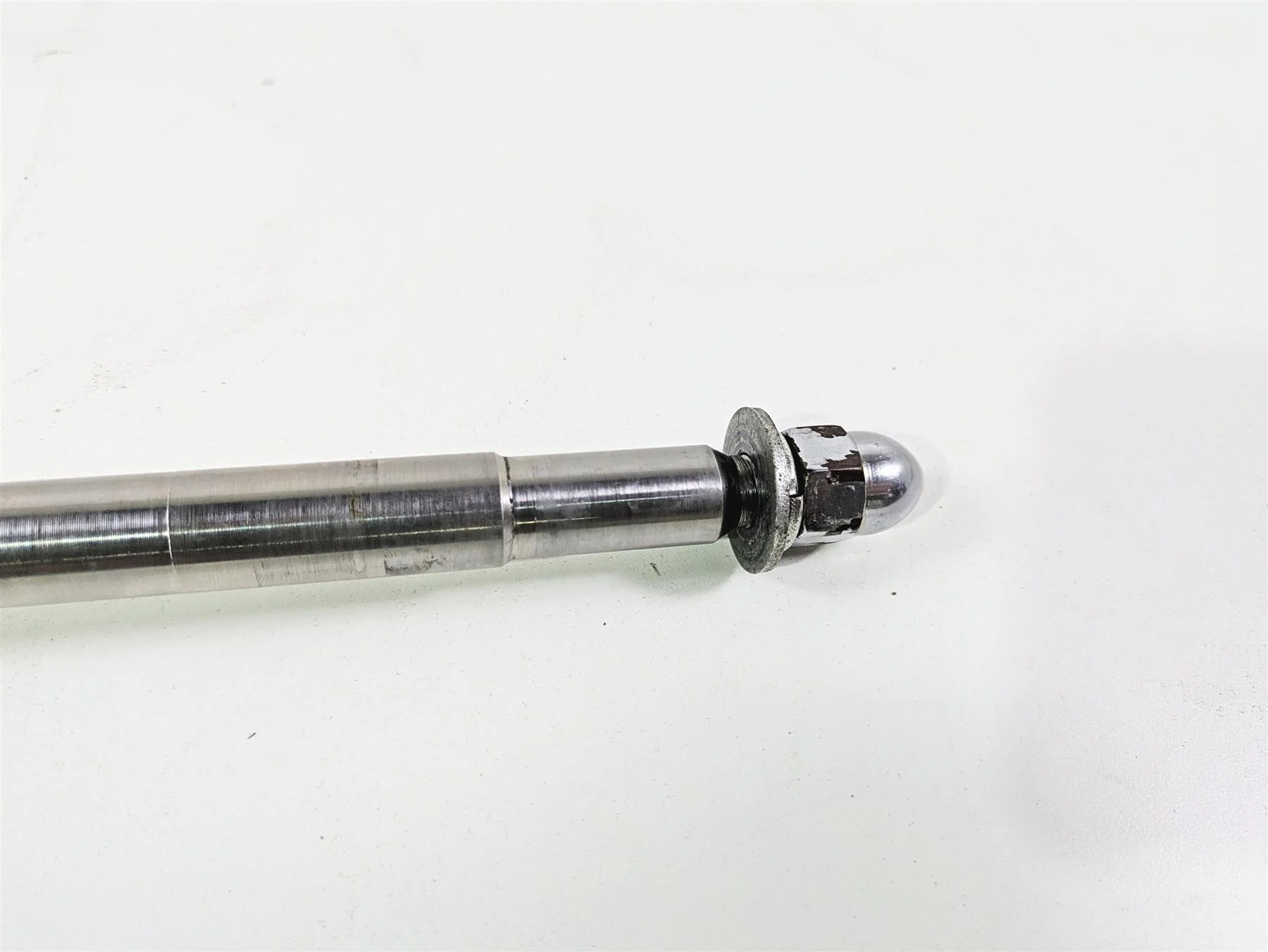 2004 Harley Softail FXSTDI Deuce Front Axle Wheel Spindle 3/4" 43354-00 - Image 12