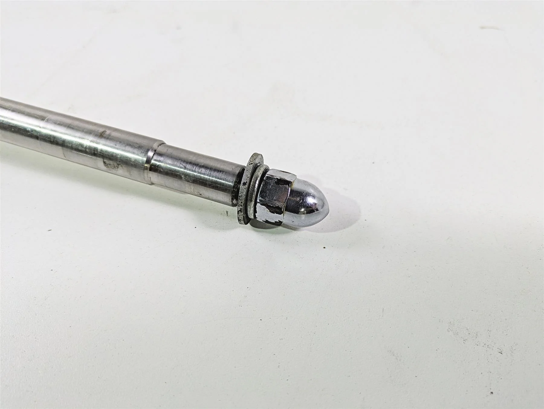 2004 Harley Softail FXSTDI Deuce Front Axle Wheel Spindle 3/4" 43354-00 - Image 6