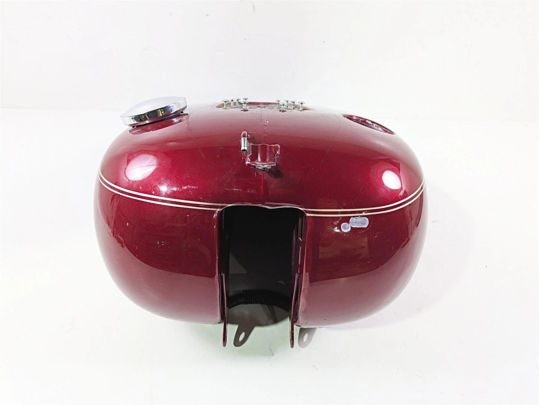 2004 Harley Softail FXSTDI Deuce Fuel Gas Petrol Tank - READ 62082-00D - Image 4