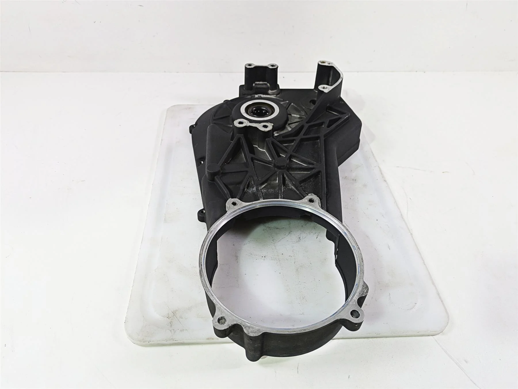 2004 Harley Softail FXSTDI Deuce Inner Primary Drive Clutch Cover 60620-94B - Image 2