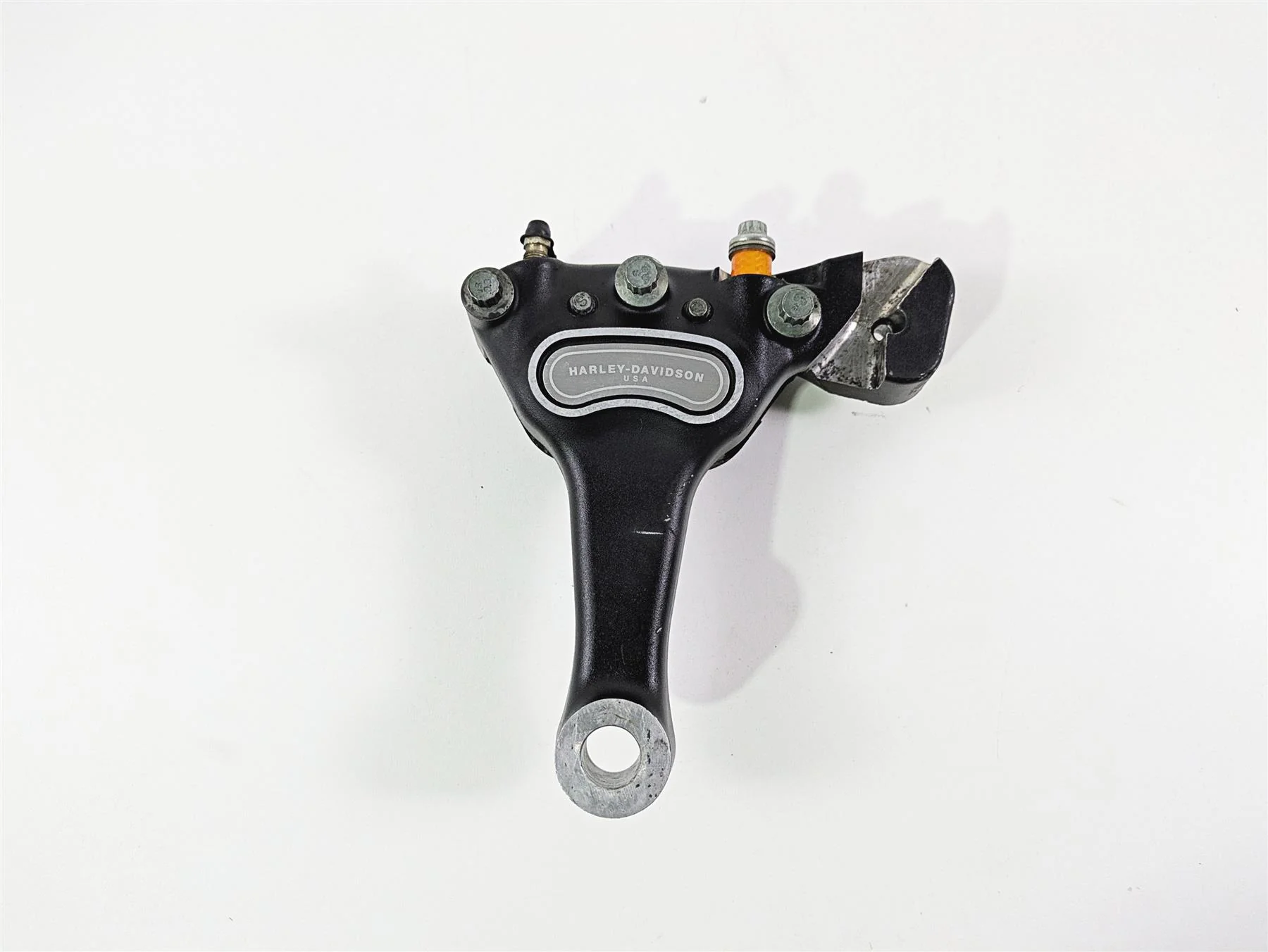 2004 Harley Softail FXSTDI Deuce Rear Brake Caliper for 3/4" Axle 44441-00B - Image 5