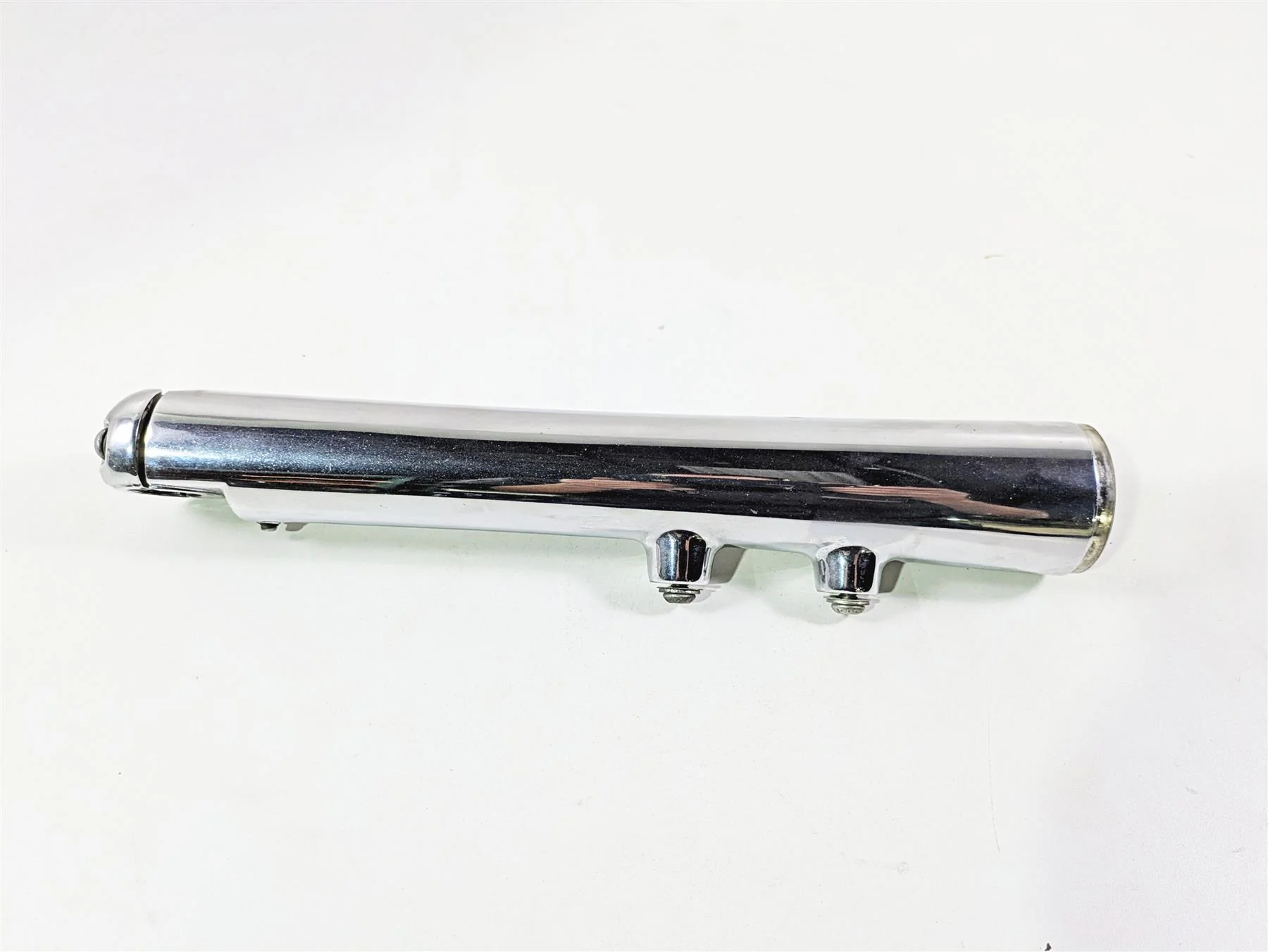 2004 Harley Softail FXSTDI Deuce Right Lower Chrome Fork Tube Slider 46068-00