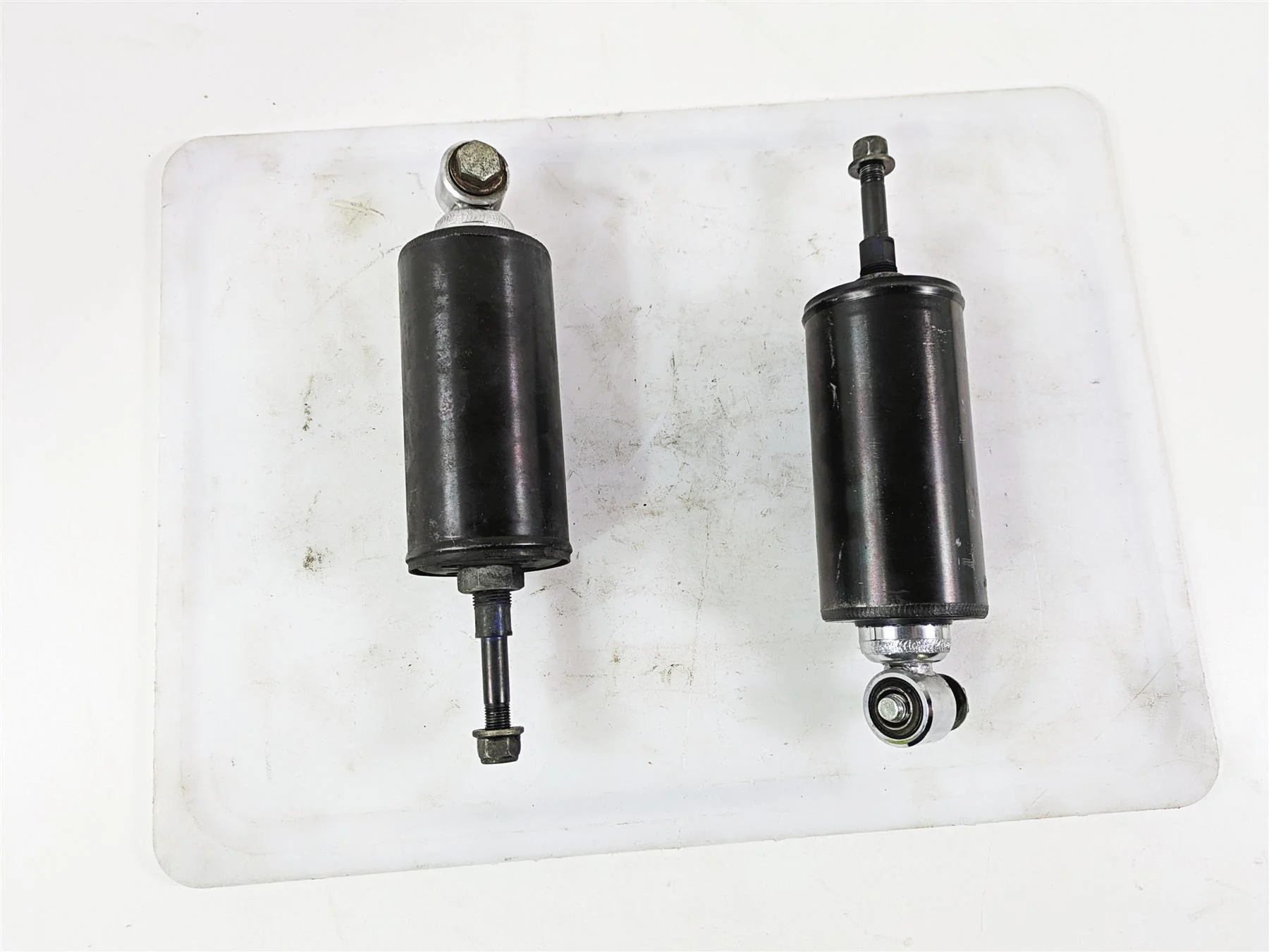2004 Harley Softail FXSTDI Deuce Showa Rear Shock Set 54508-00A - Image 3