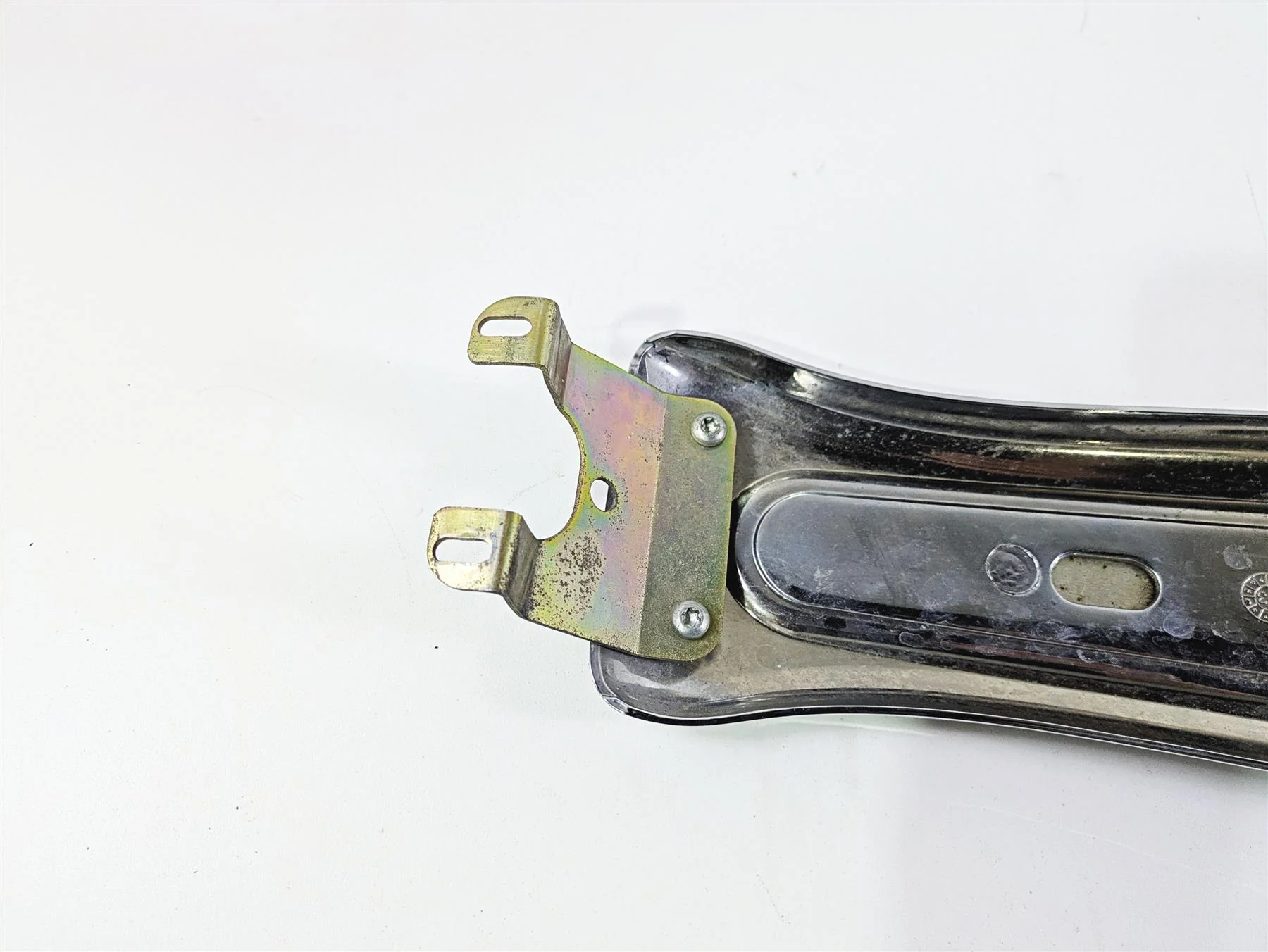 2004 Harley Softail FXSTDI Deuce Tank Chrome Dash Console Cover 71439-00 - Image 10
