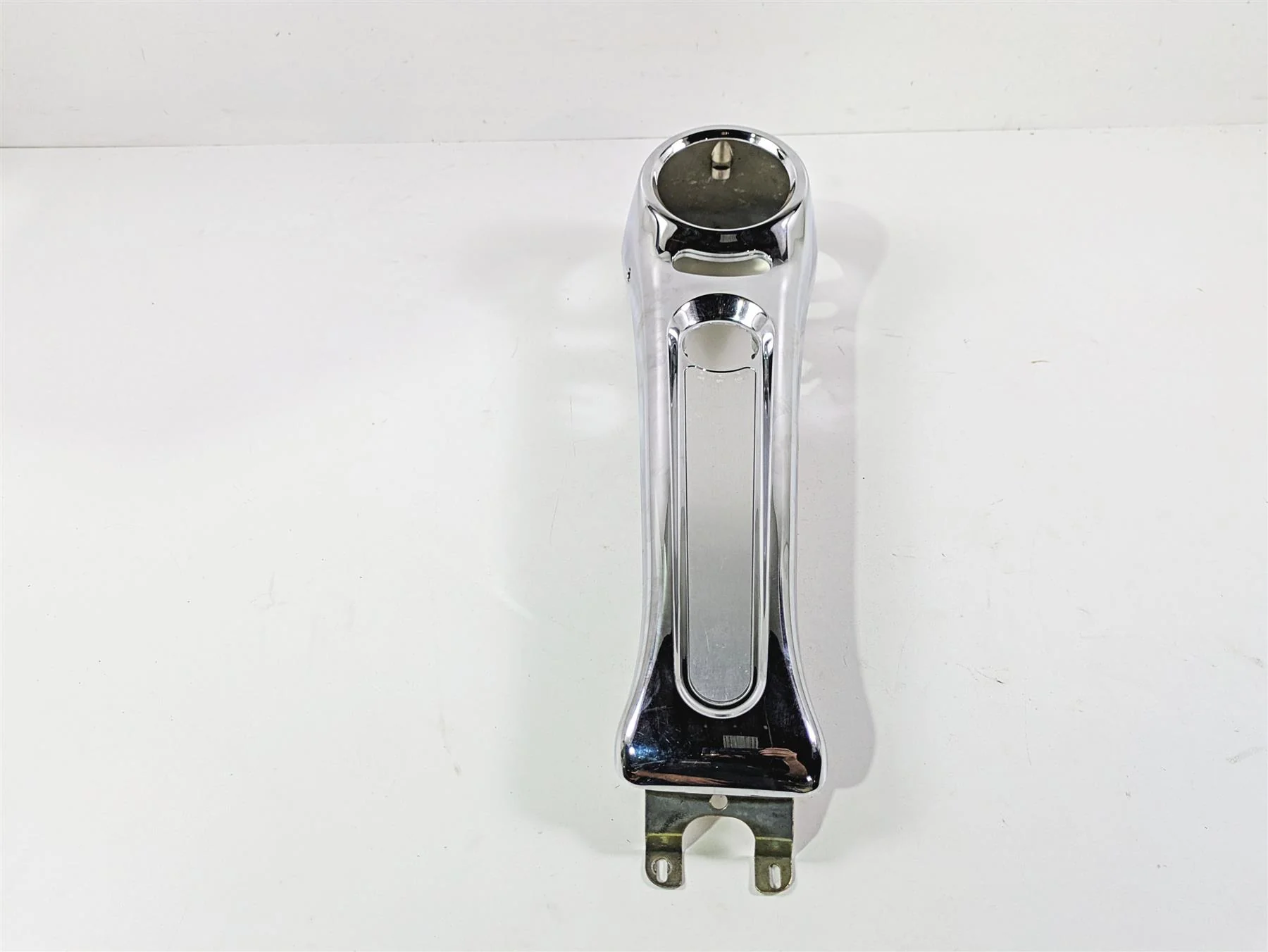 2004 Harley Softail FXSTDI Deuce Tank Chrome Dash Console Cover 71439-00 - Image 4
