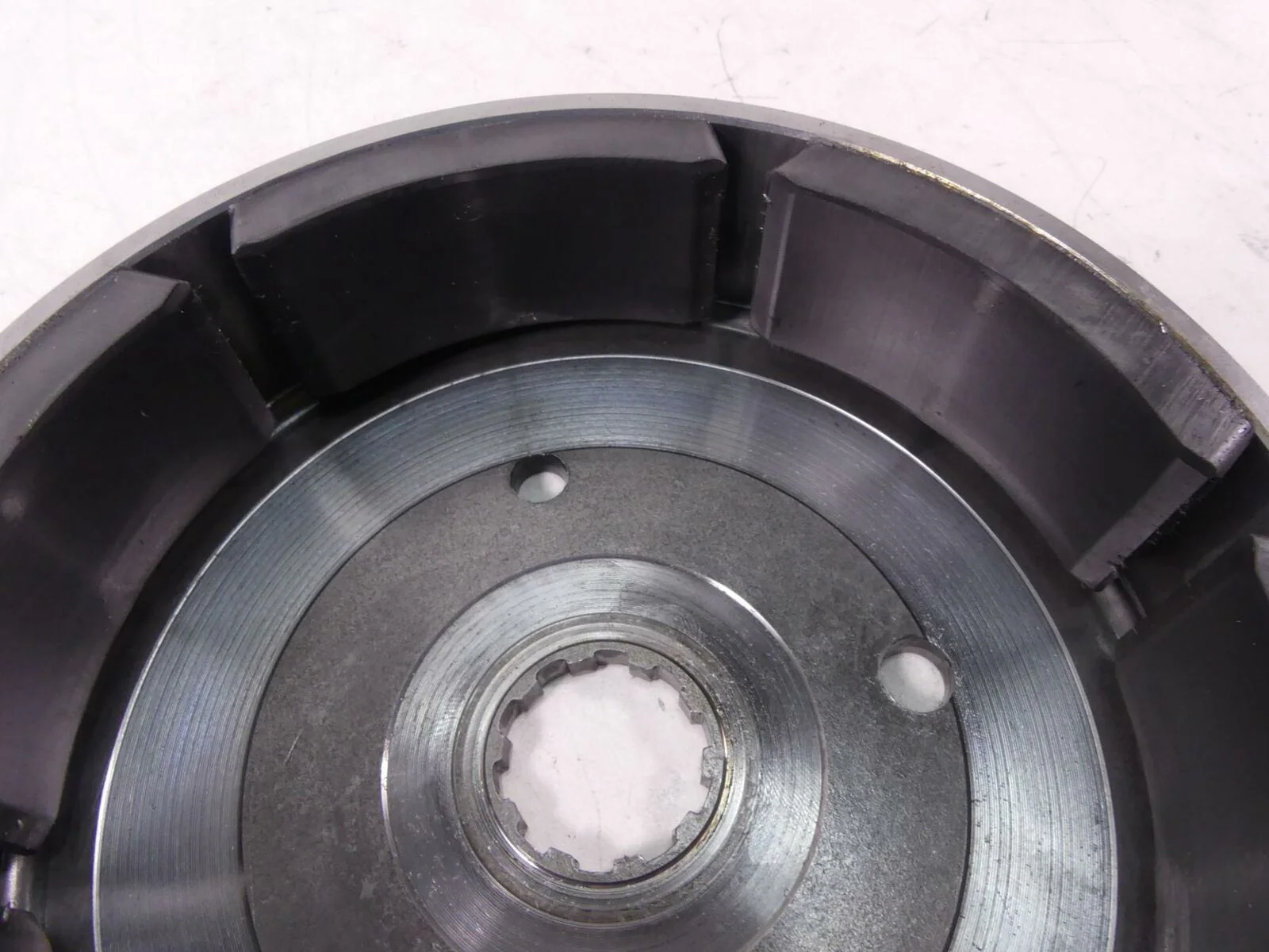 2004 Harley Softail FXSTSI Springer Ignition Fly Wheel Flywheel Rotor 29981-95 - Image 7