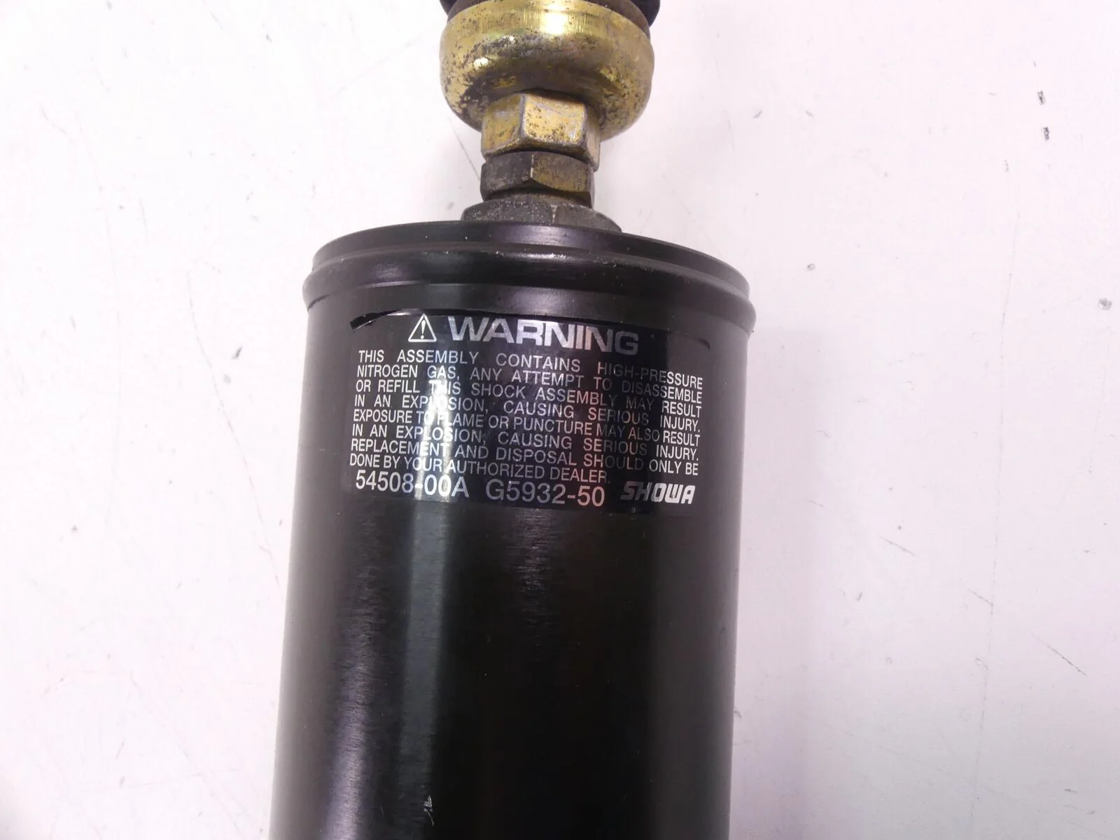 2004 Harley Softail FXSTSI Springer Rear Showa Damper Shock Set 54508-00B - Image 11