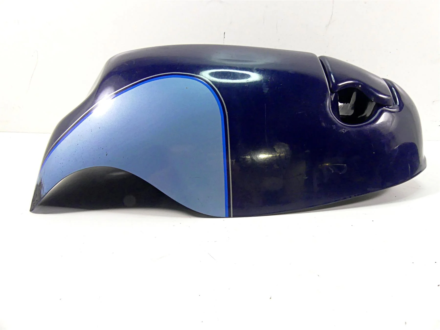 2004 Harley Touring FLHTCUI Electra Glide Lower Leg Fairing Cover Set 58836-04B - Image 9