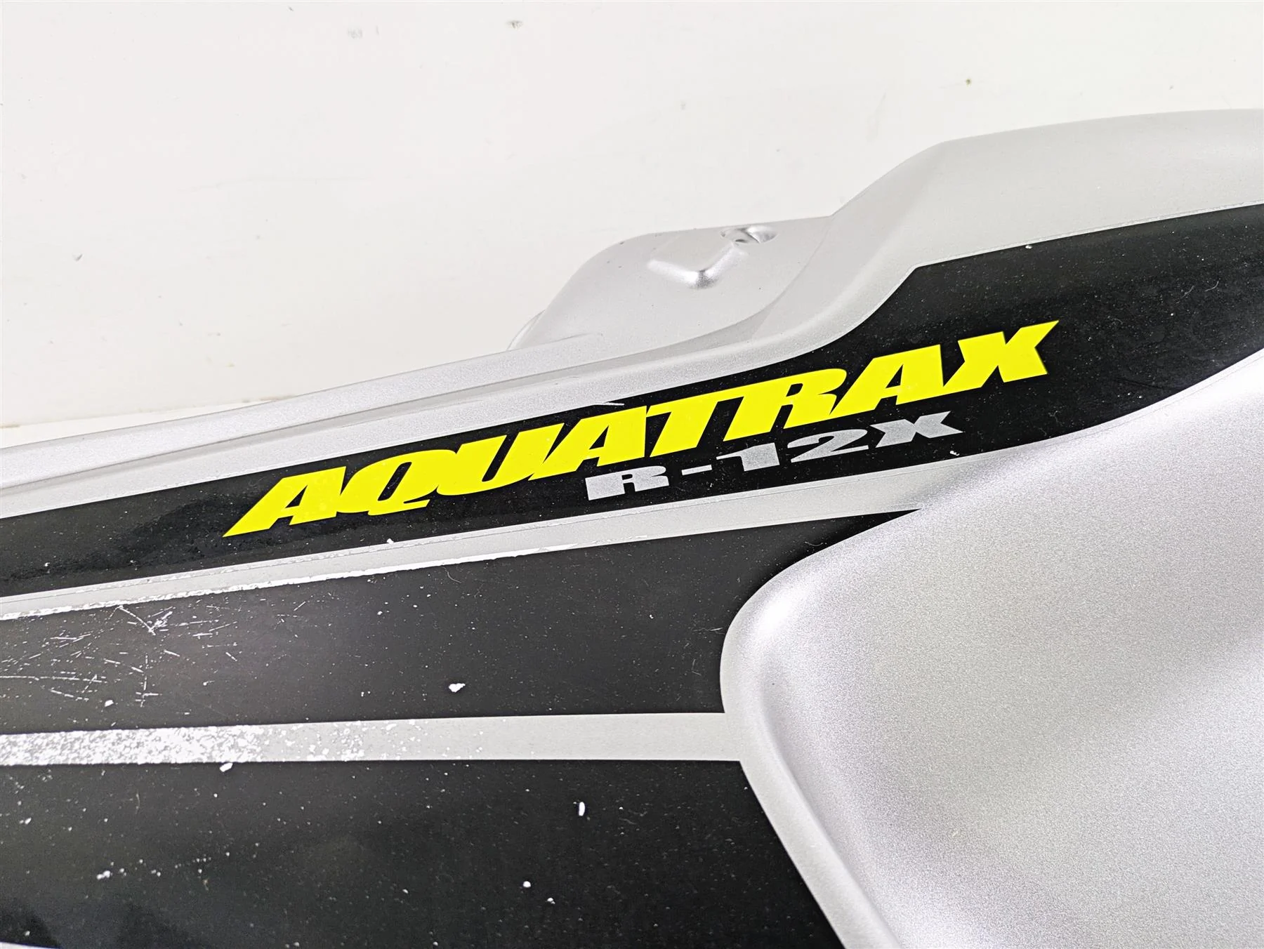 2004 Honda Aquatrax R-12X Left Main Side Cover Decal Fairing 83600-HW3-680 - Image 3