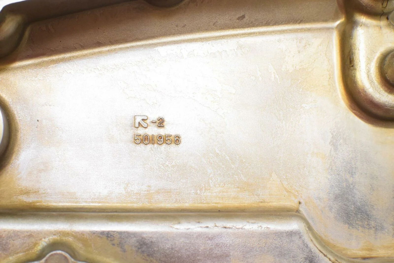 2004 Suzuki VZ1600 Marauder Chrome Left Engine Clutch Side Cover K1409-11297 - Image 12