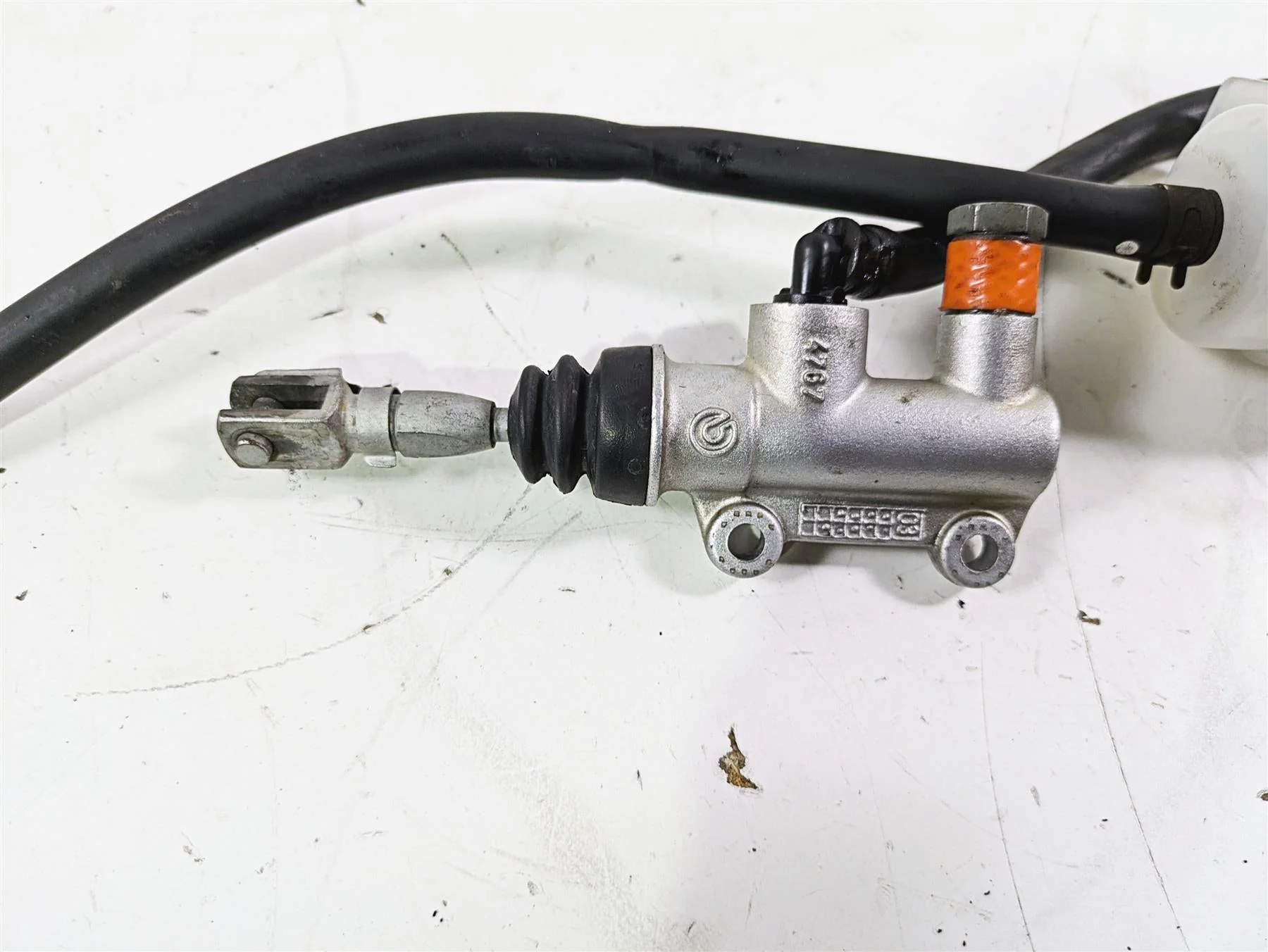 2004 Victory Kingpin Brembo Rear Brake Master Cylinder - Floorboard 1910762 - Image 6