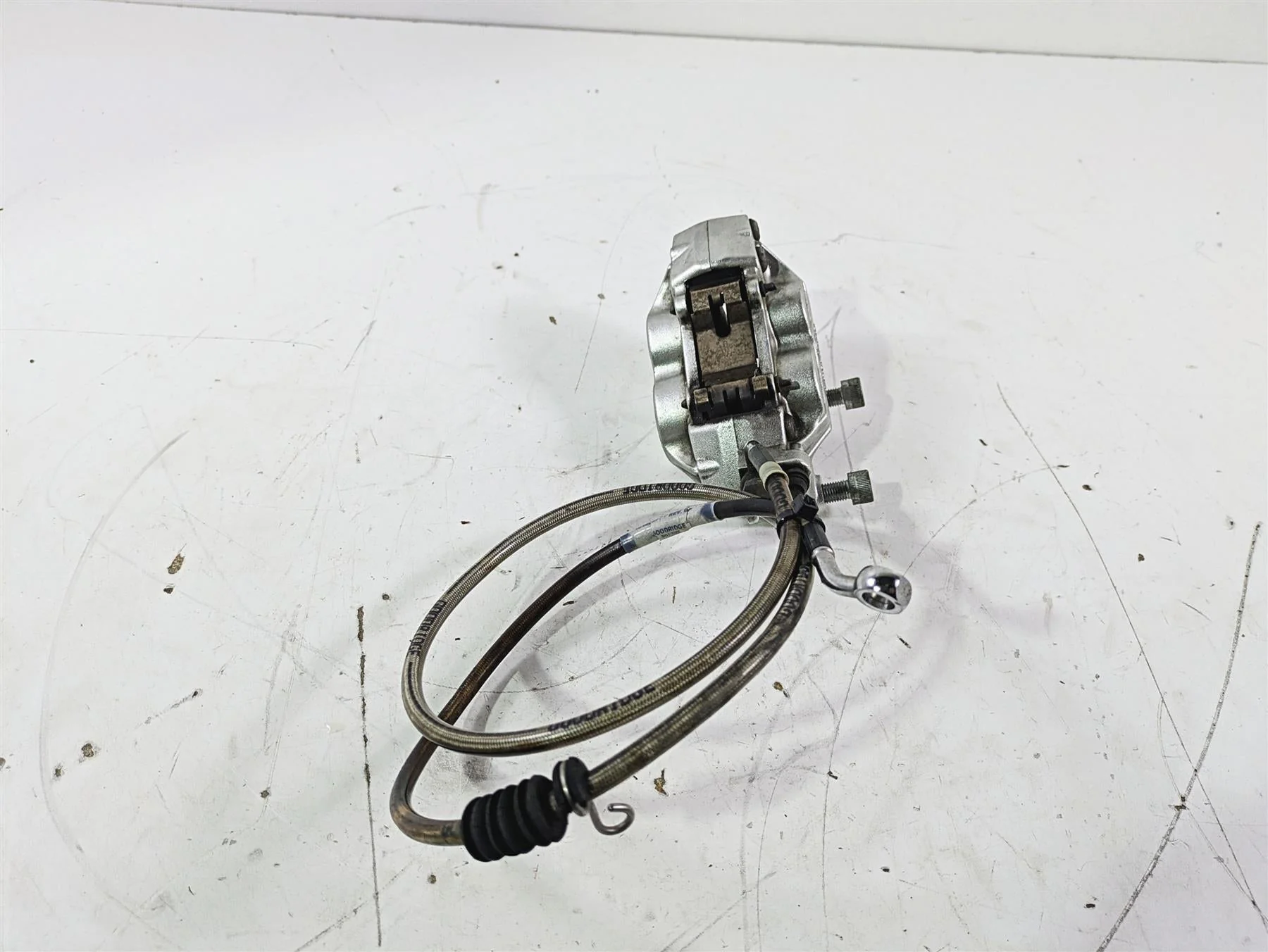 2004 Victory Kingpin Front Brembo Brake Caliper + Line 1910726 - Image 4