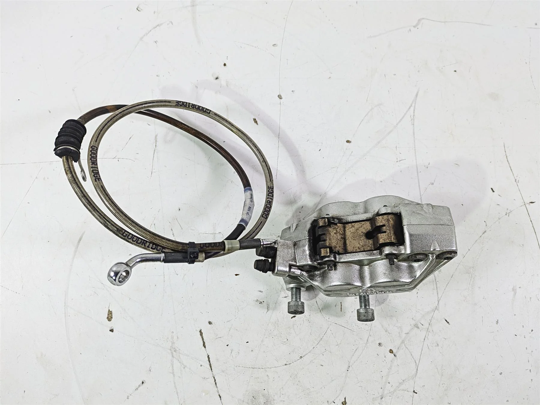 2004 Victory Kingpin Front Brembo Brake Caliper + Line 1910726 - Image 5