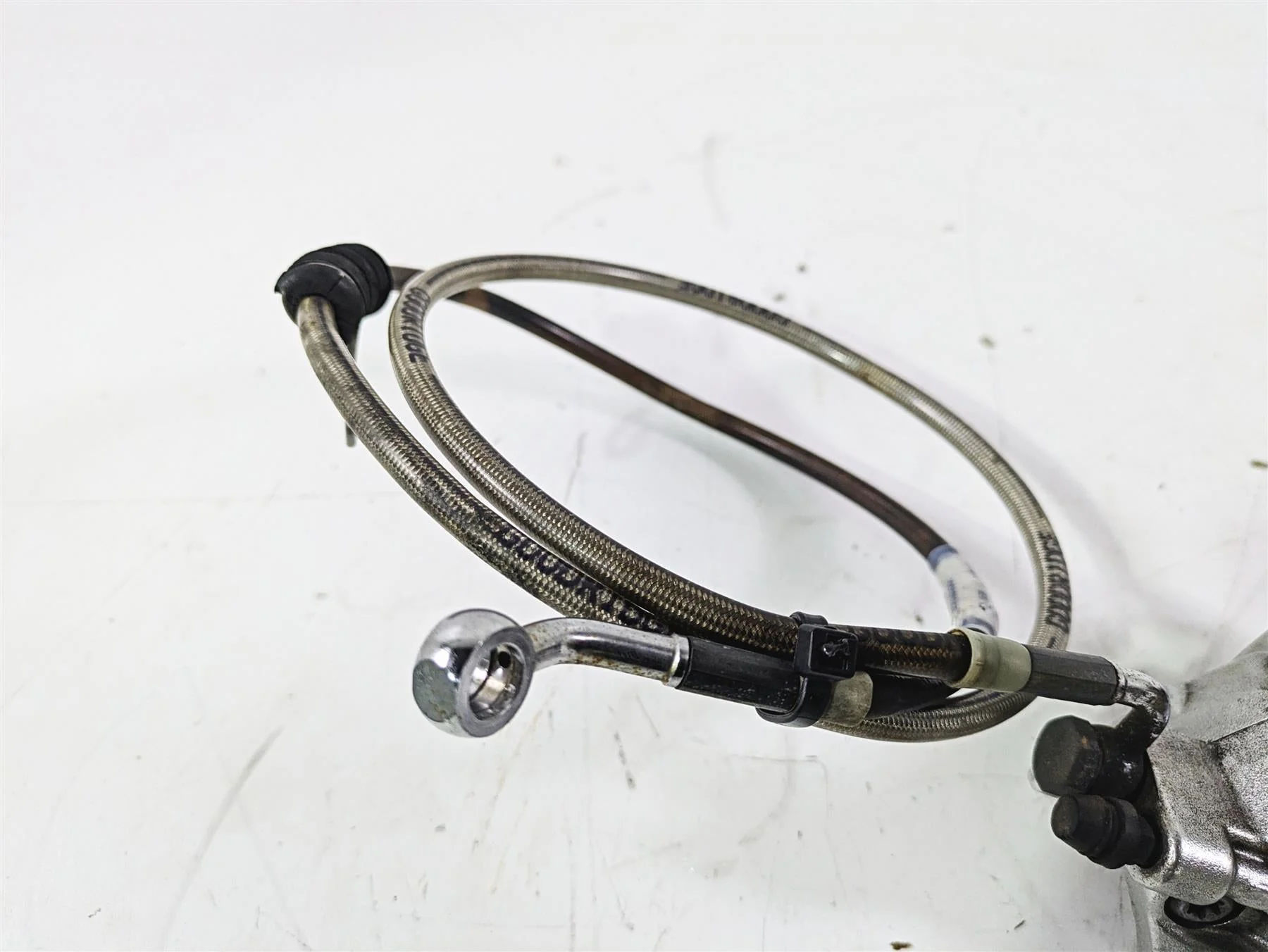 2004 Victory Kingpin Front Brembo Brake Caliper + Line 1910726 - Image 8