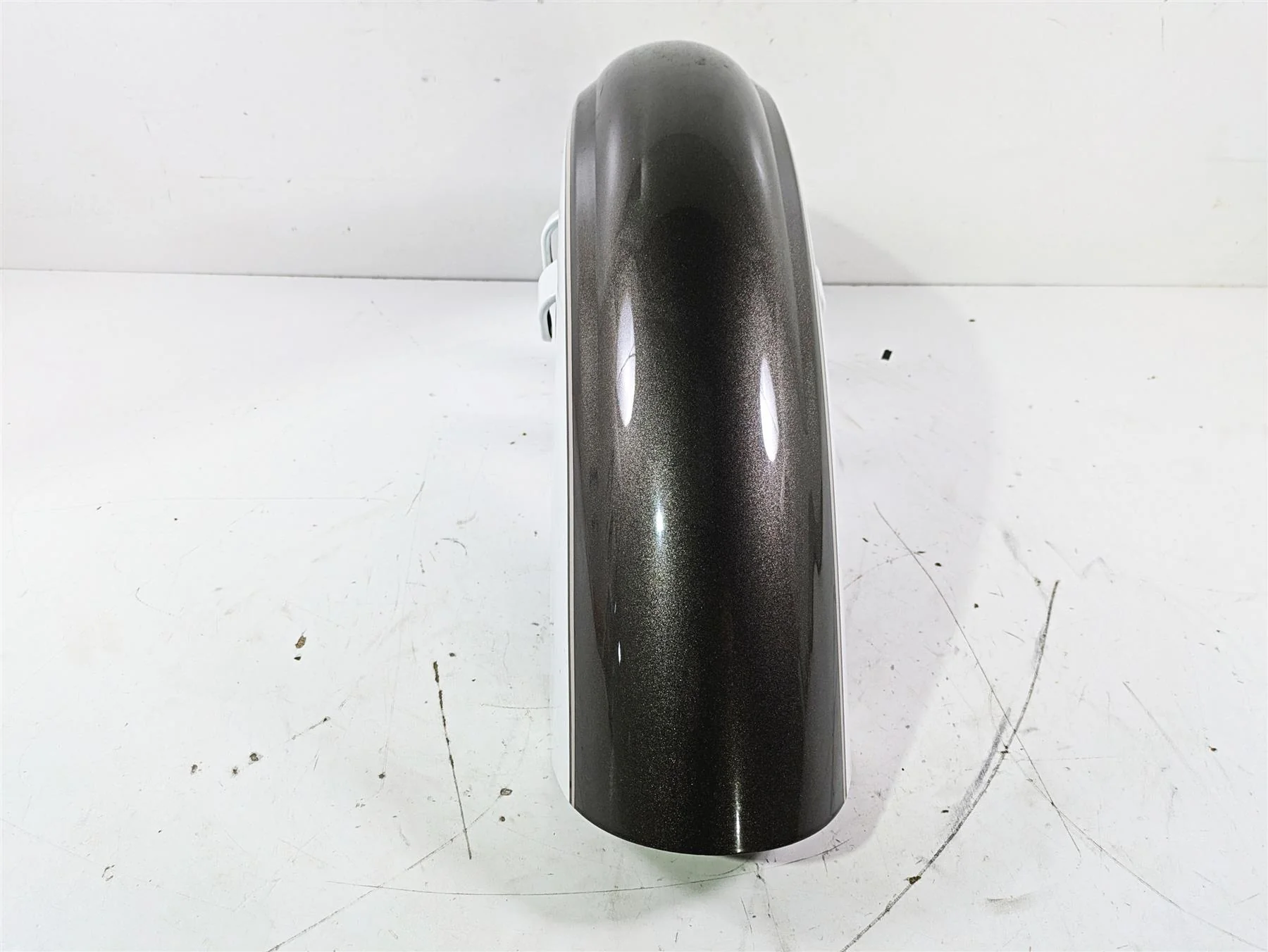 2004 Victory Kingpin Front Fender Bronze Mist Pearl White 1014212 - Image 4