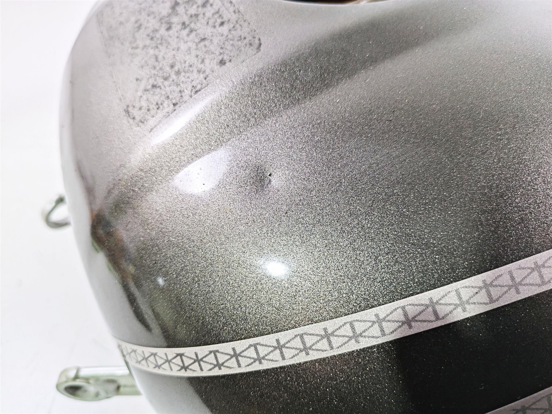 2004 Victory Kingpin Fuel Gas Petrol Tank Bronze Mist Pearl White - Dent 1014755 - Image 6