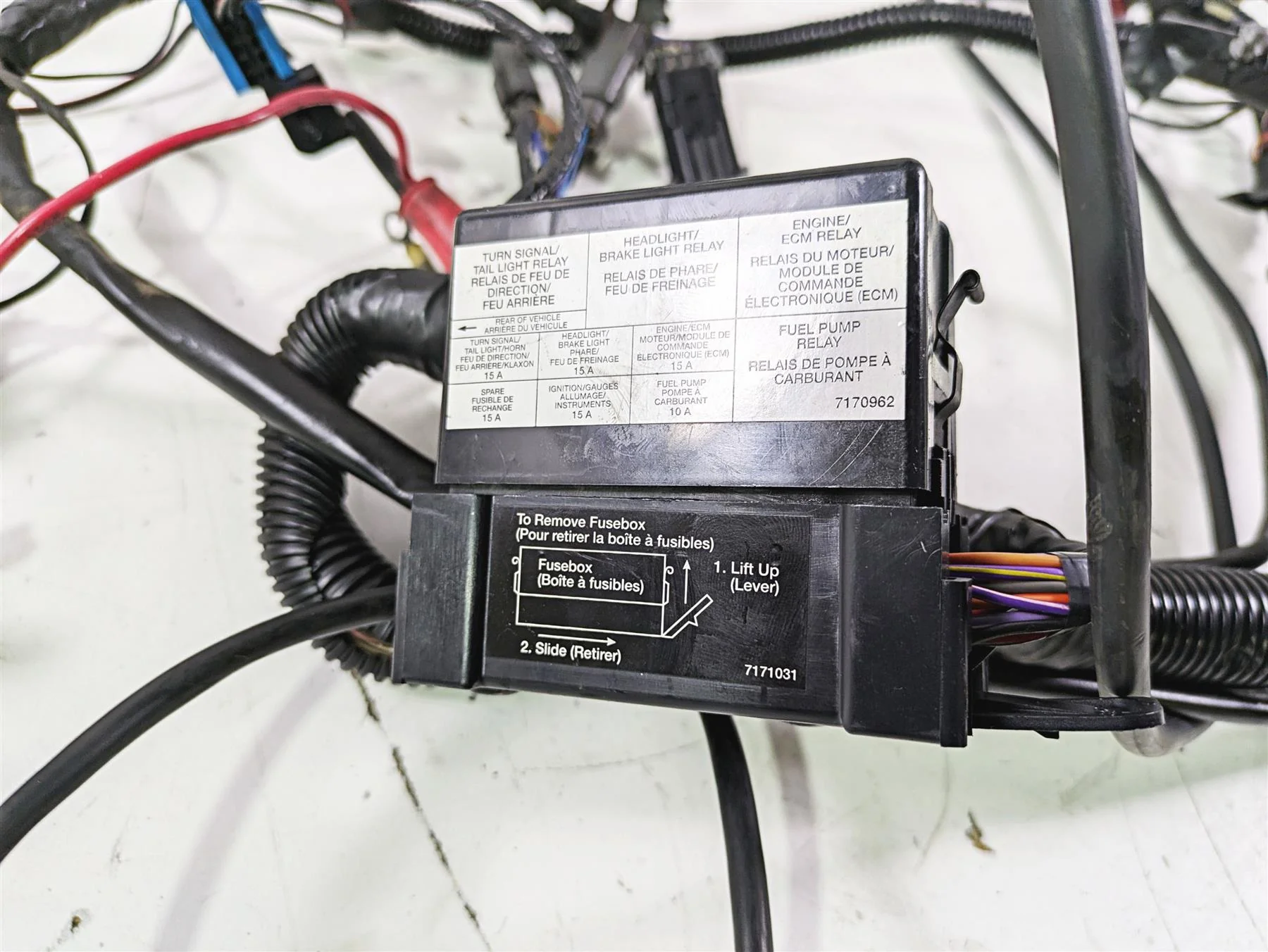 2004 Victory Kingpin Main Wiring Harness Loom - Read 2461180 - Image 7