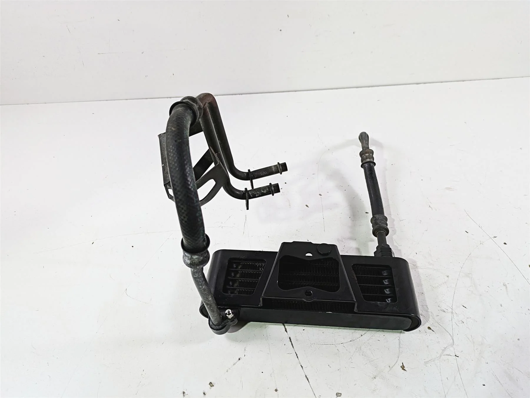 2004 Victory Kingpin Oil Cooler Radiator & Lines 1240145 - Image 3