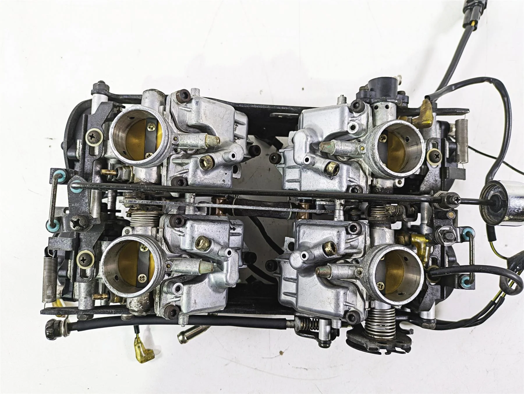 2004 Yamaha XVZ1300 Royal Star Carbs Carburetor Set READ 4XY-14901-00-00 - Image 5