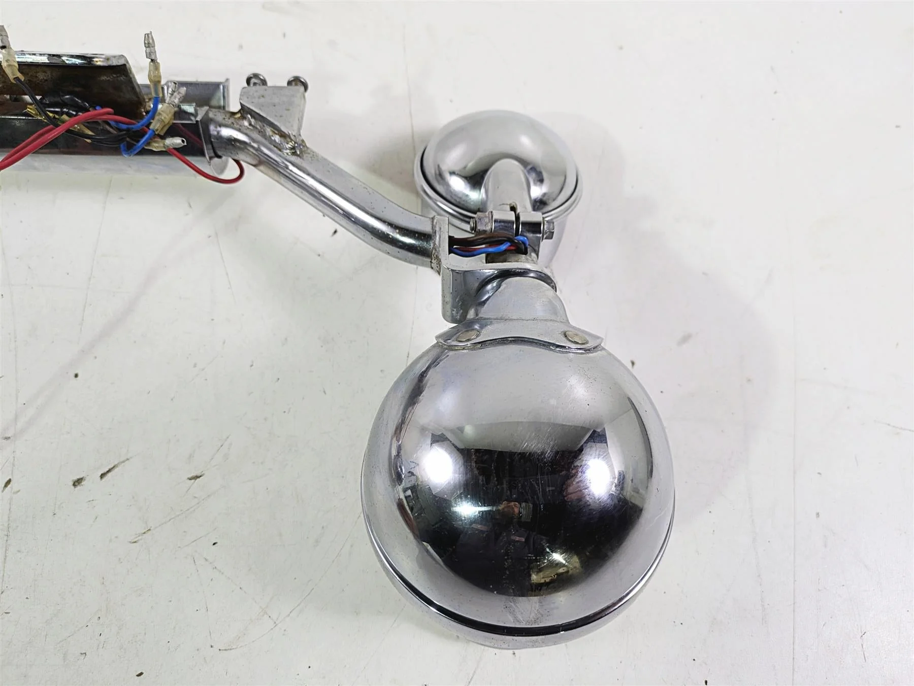 2004 Yamaha XVZ1300 Royal Star Front Blinker Turn Signal Spot Light Set - Image 6