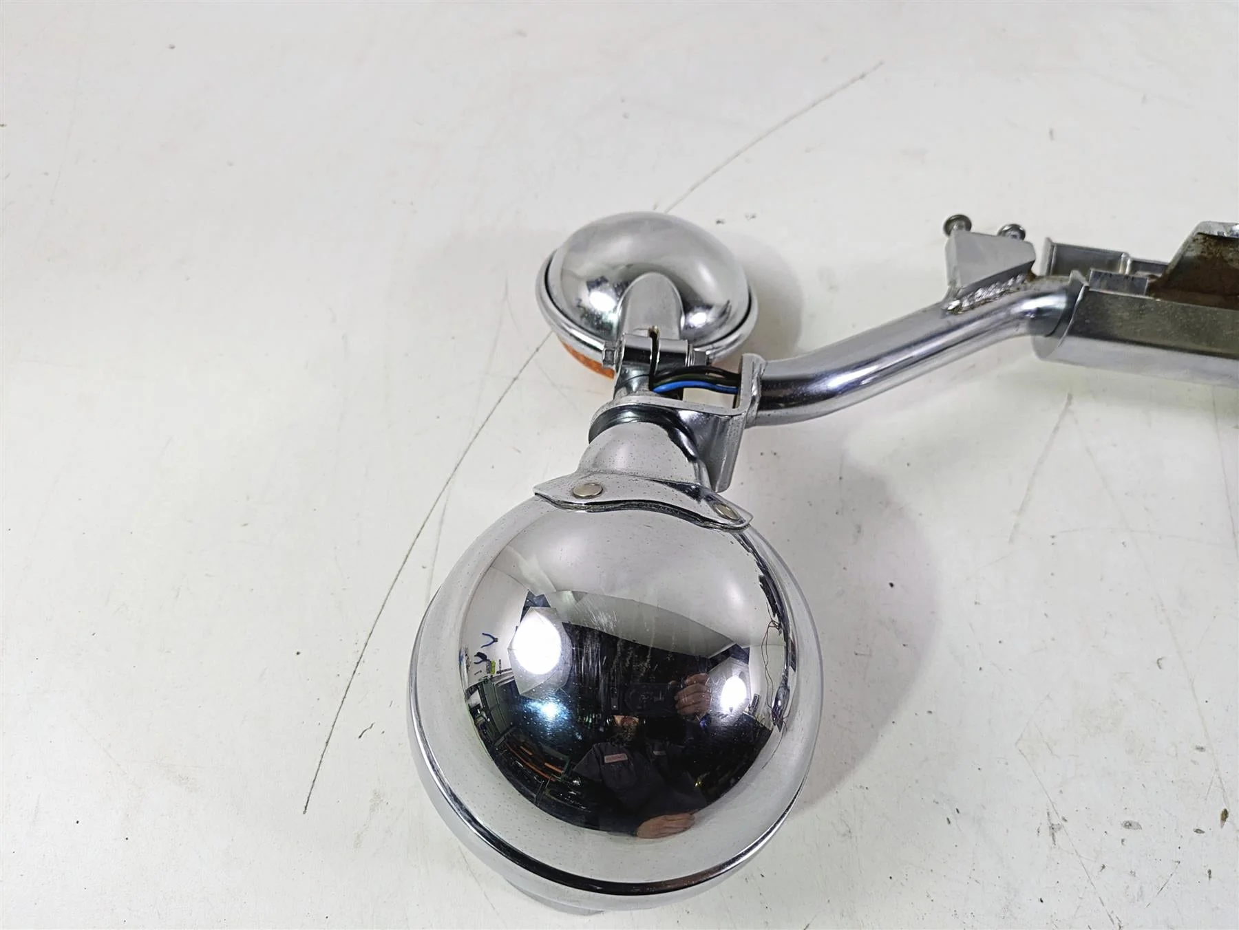 2004 Yamaha XVZ1300 Royal Star Front Blinker Turn Signal Spot Light Set - Image 7