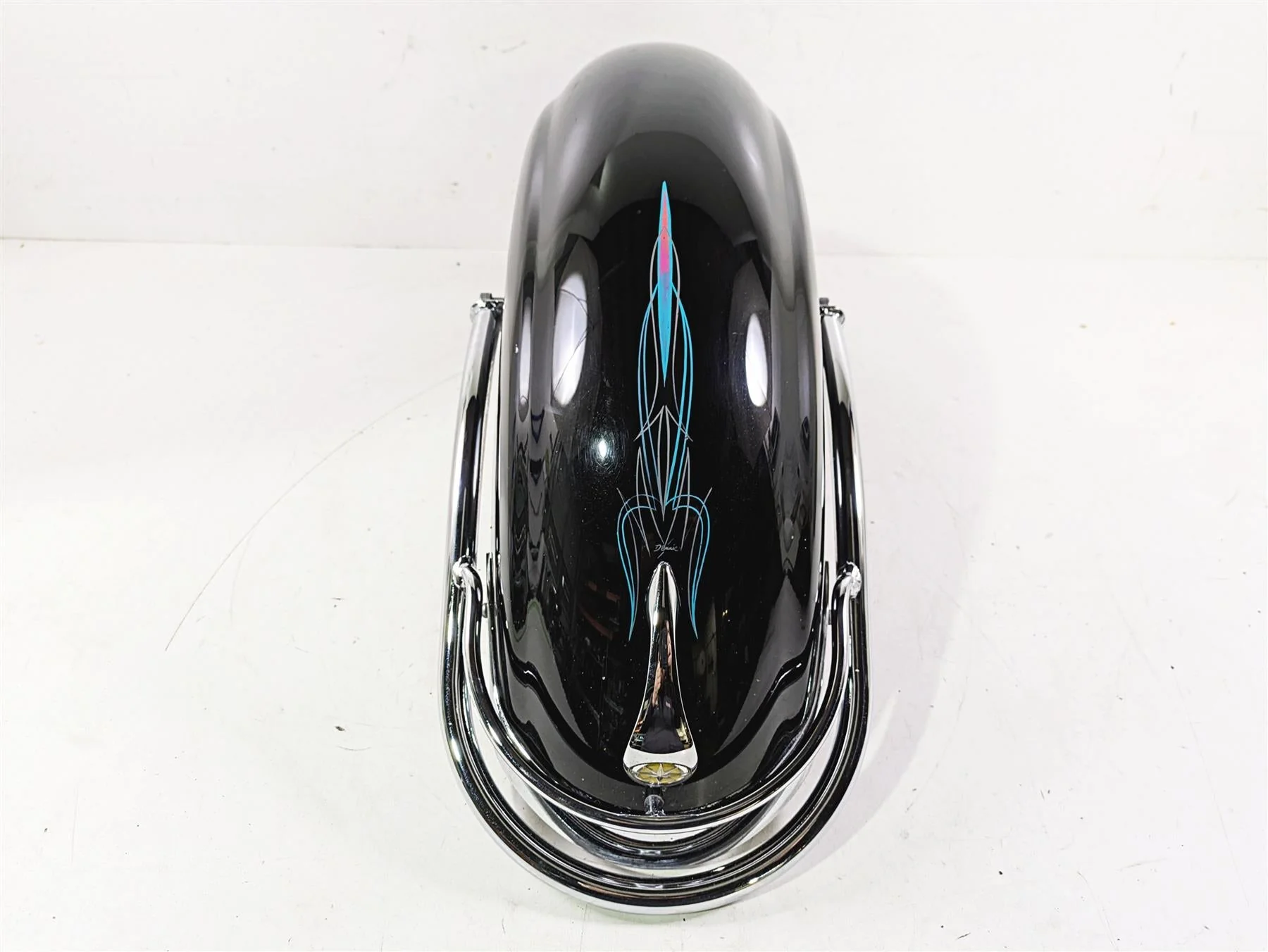 2004 Yamaha XVZ1300 Royal Star Front Fender READ 4NL-YK215-10-P1 4NL-YK215-11-P1 - Image 2
